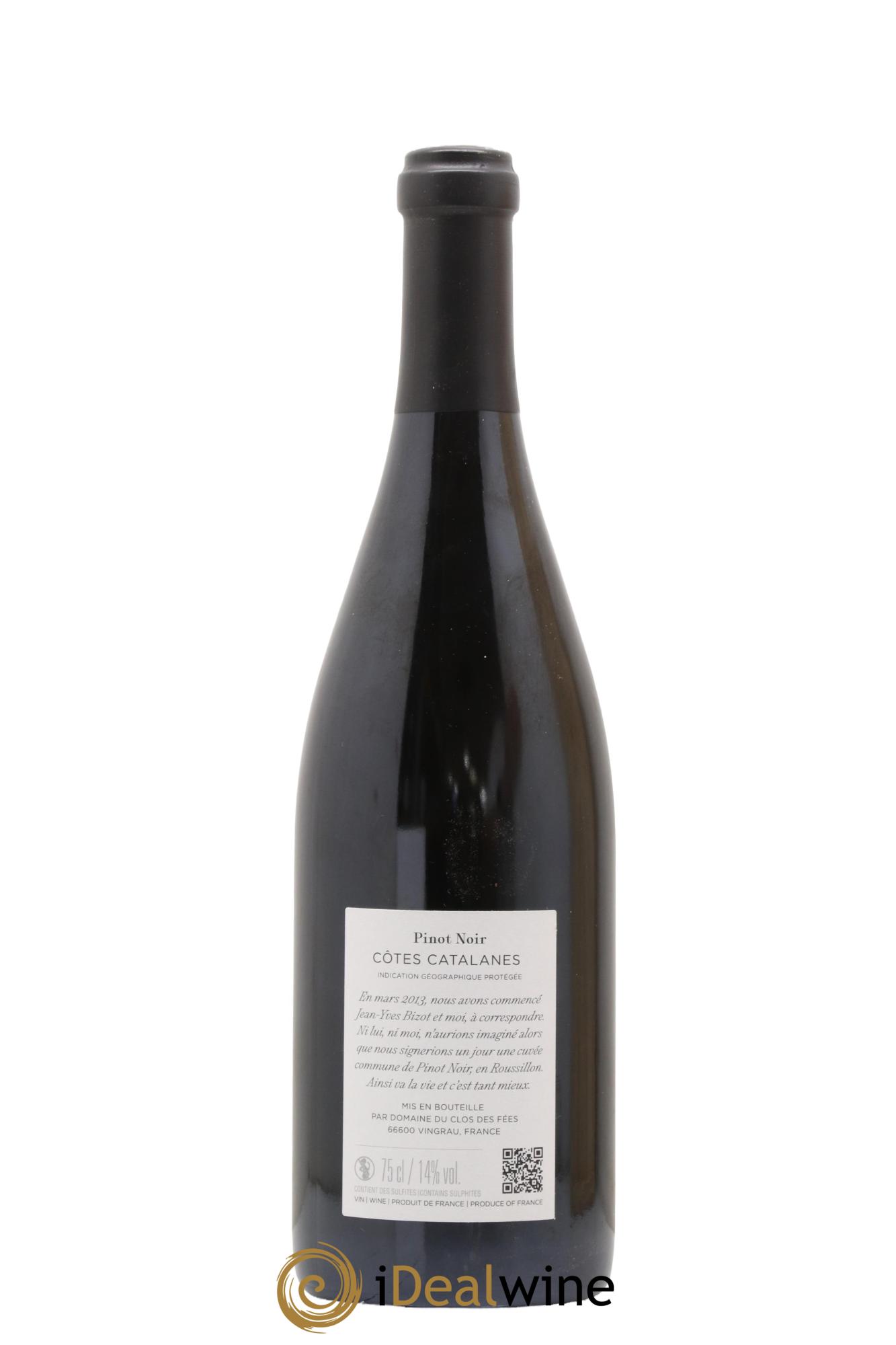 Côtes Catalanes Clos des Fées 100 Phrases pour éventails Hervé Bizeul 2020 - Lotto di 1 bottiglia - 2