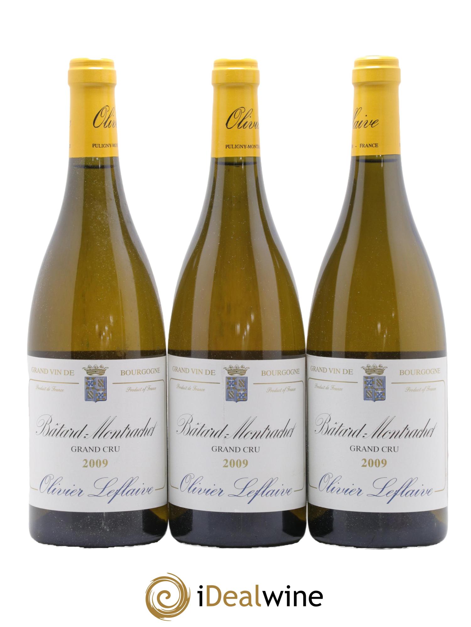 Bâtard-Montrachet Grand Cru Olivier Leflaive 2009 - Lot de 6 bouteilles - 1