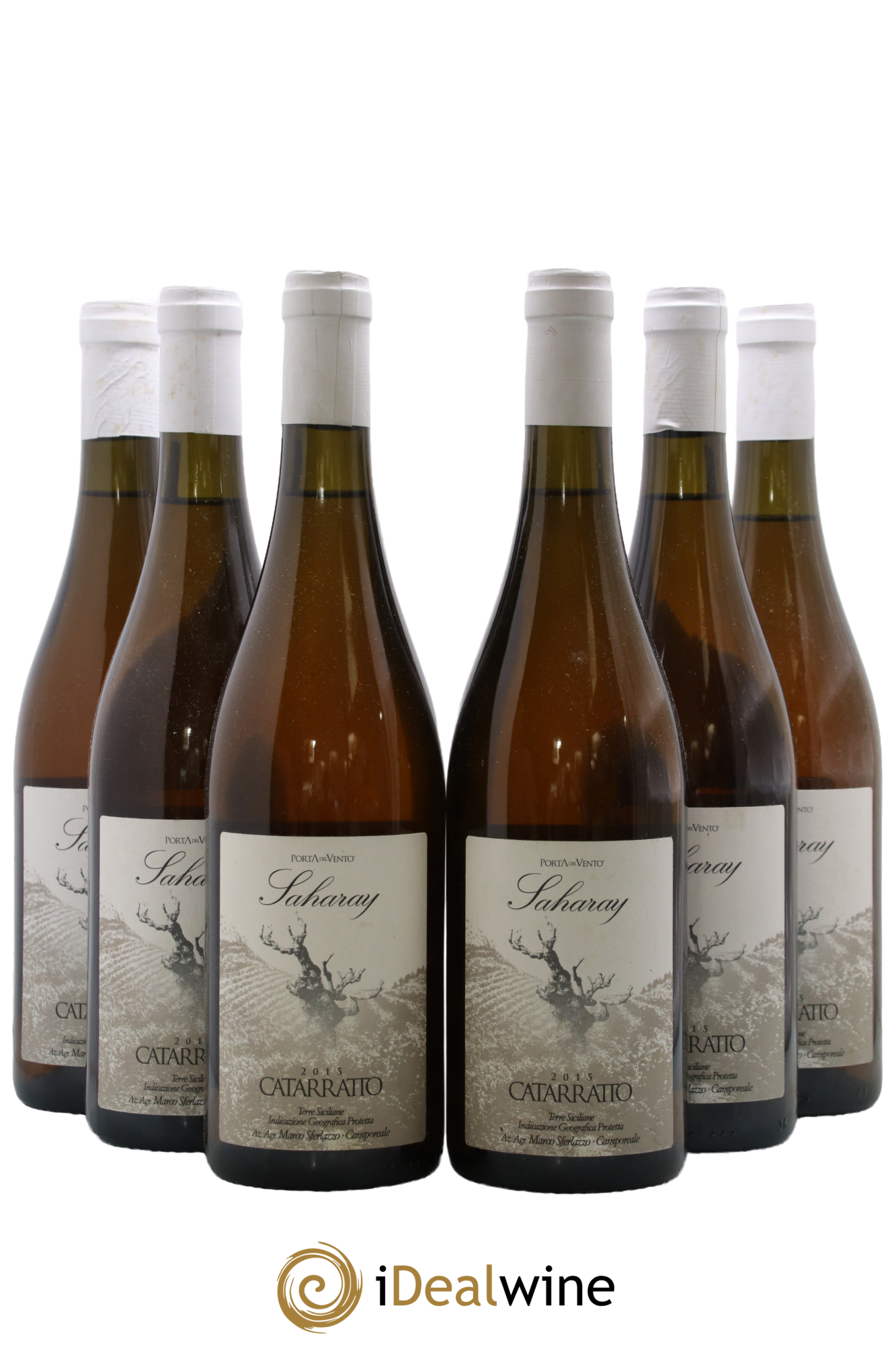Italie Terre Siciliane IGT Saharay Catarratto Porta del Vento 2015 - Lot of 6 bottles - 0
