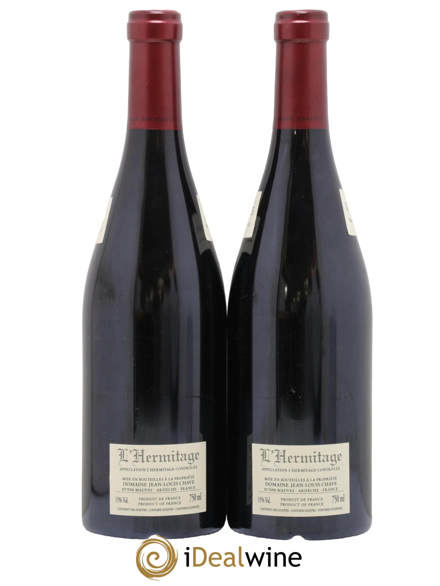 Hermitage Jean-Louis Chave 2018 - Posten von 2 Flaschen - 1