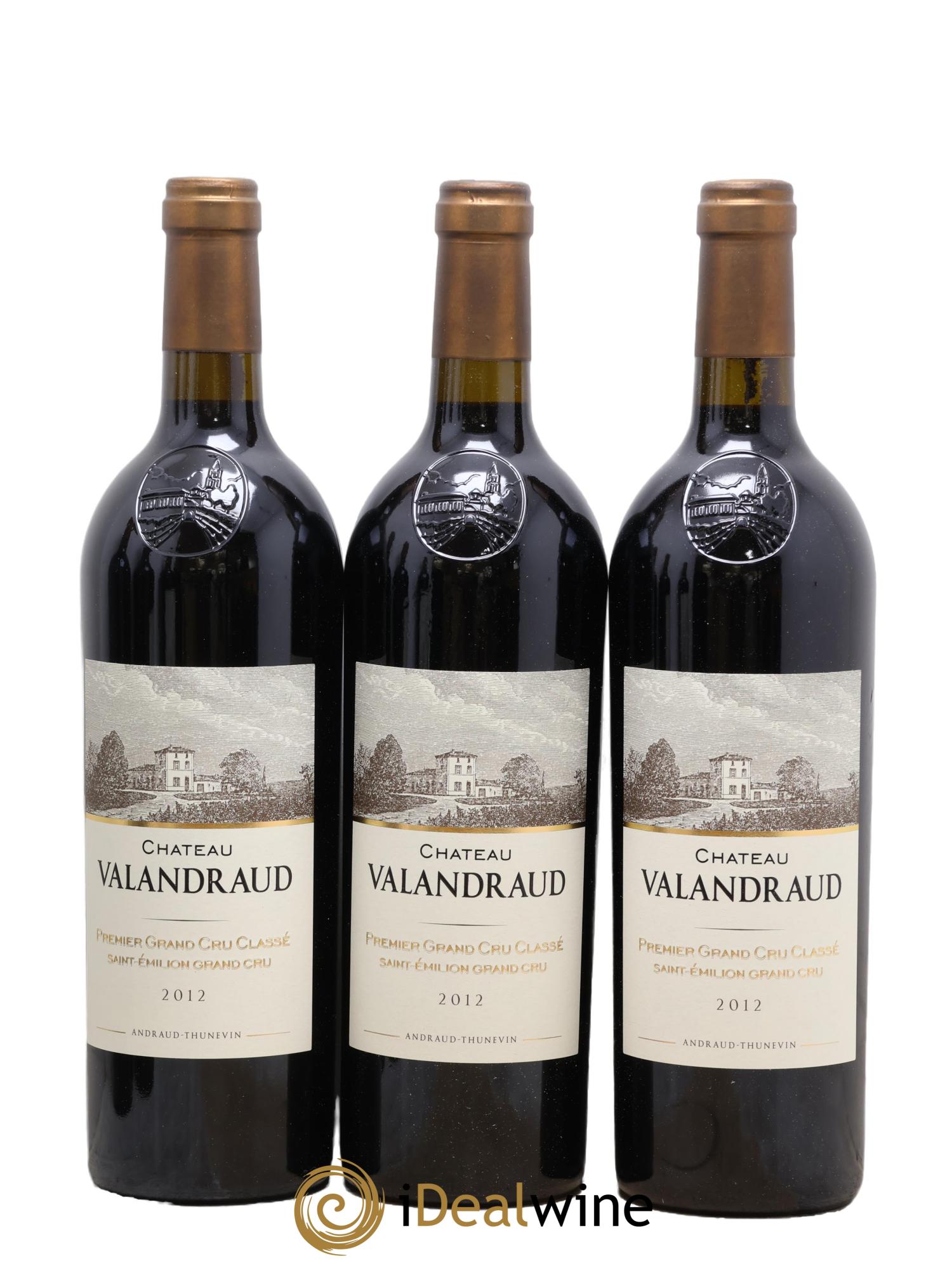Château de Valandraud 1er Grand Cru Classé B depuis 2012 2012 - Posten von 6 Flaschen - 1