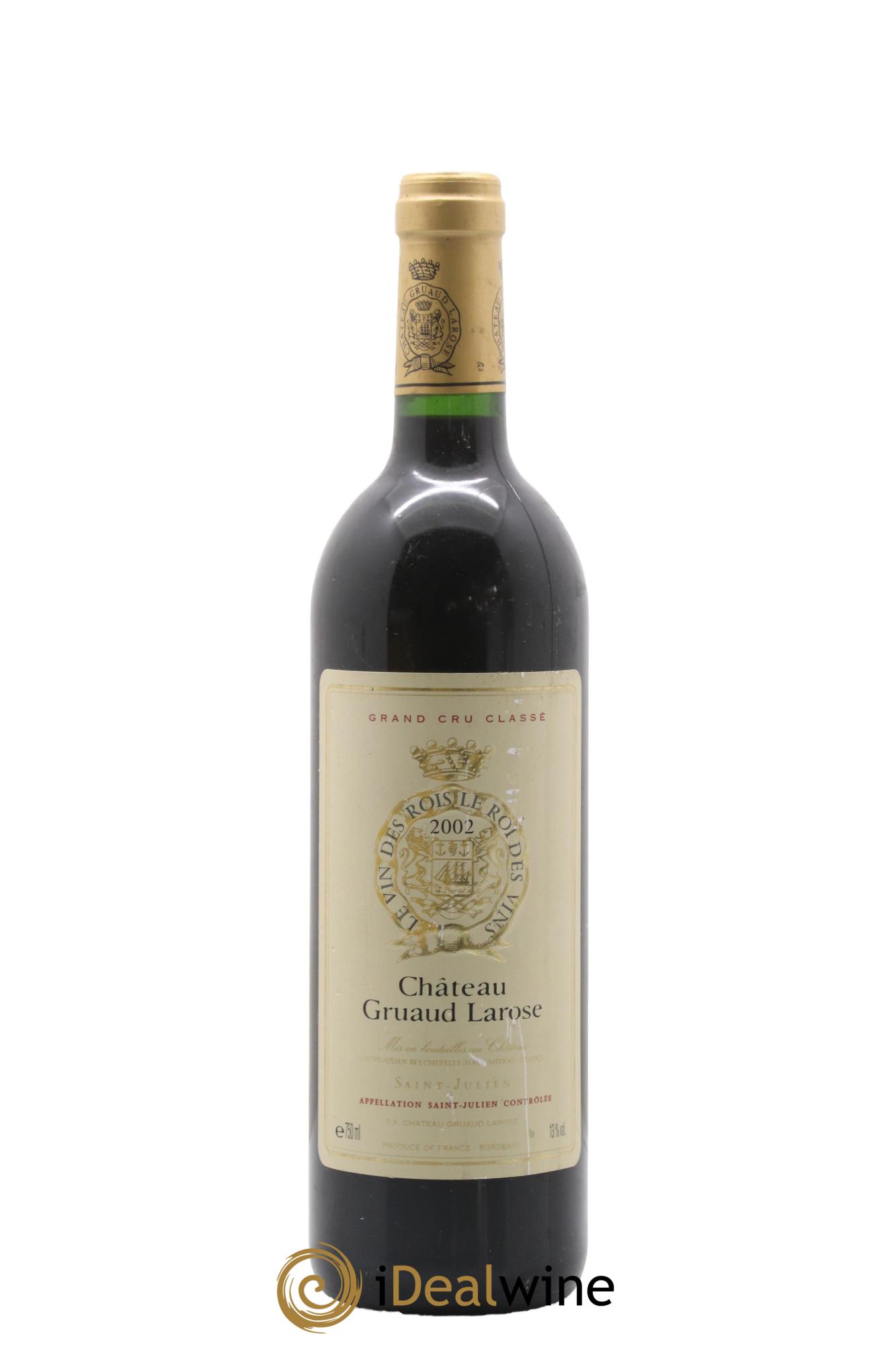 Château Gruaud Larose 2ème Grand Cru Classé 2002 - Lot of 1 bottle - 0