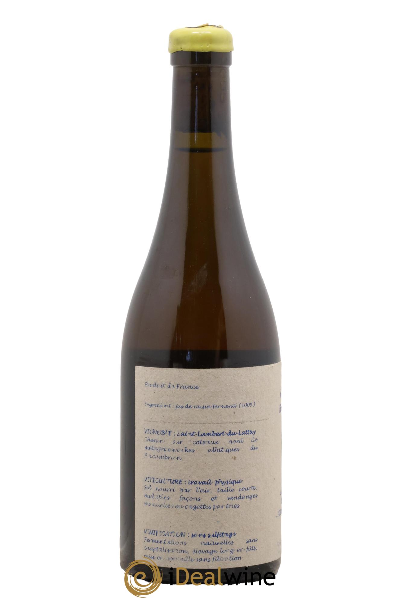 Vin de France La Quintessence de Lumière des Bonnes Blanches Josette Medau & Pierre Weyand 2005 - Lot de 1 format 50cl - 1