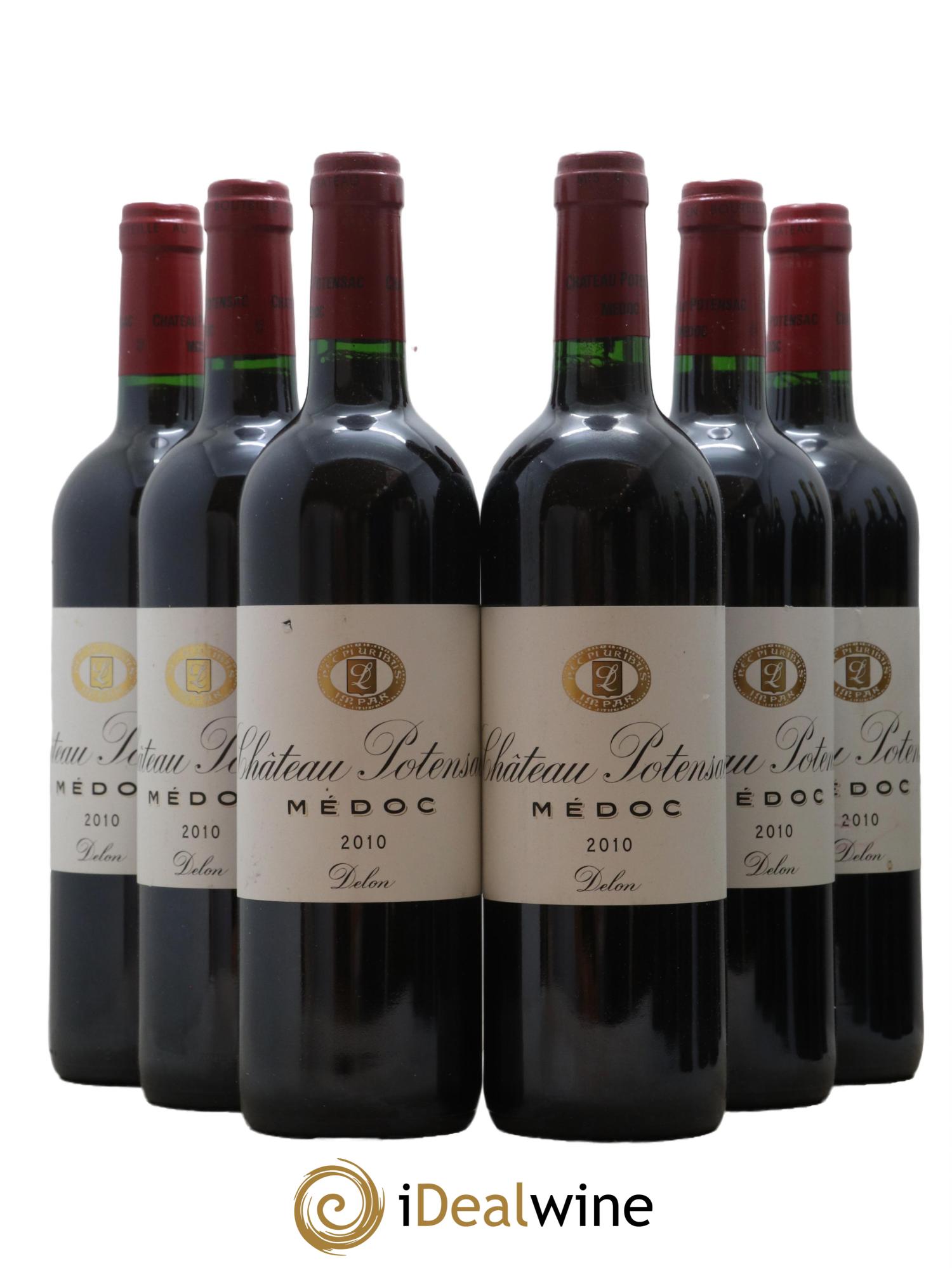 Château Potensac 2010 - Posten von 6 Flaschen - 0
