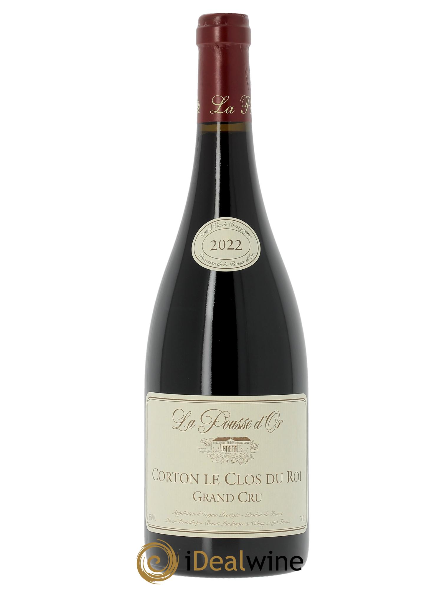 Corton Grand Cru Clos du Roi La Pousse d'Or (Domaine de) 2022 - Lot de 1 bouteille - 0