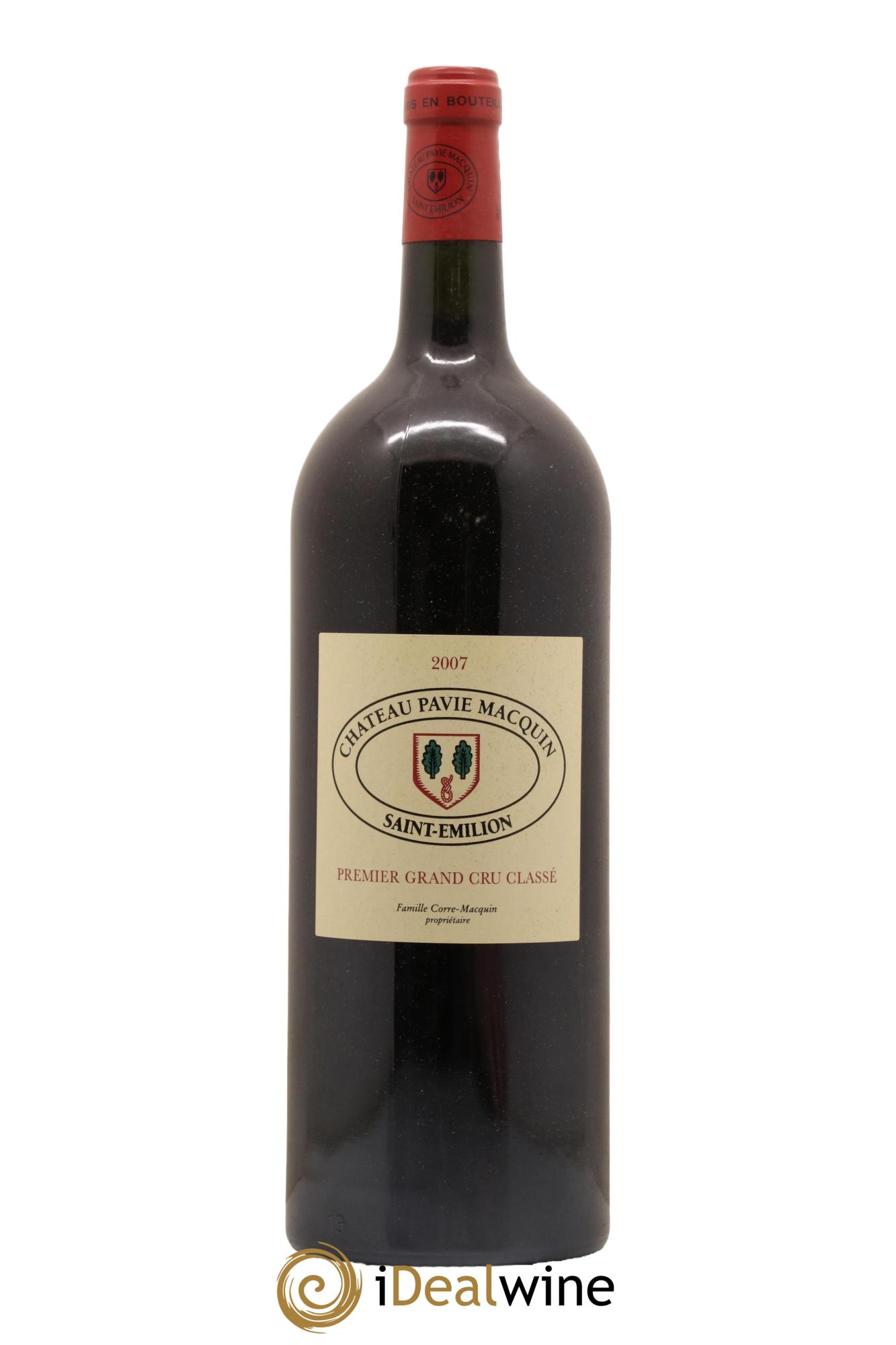 Château Pavie Macquin 1er Grand Cru Classé B 2007 - Lot de 1 magnum - 0