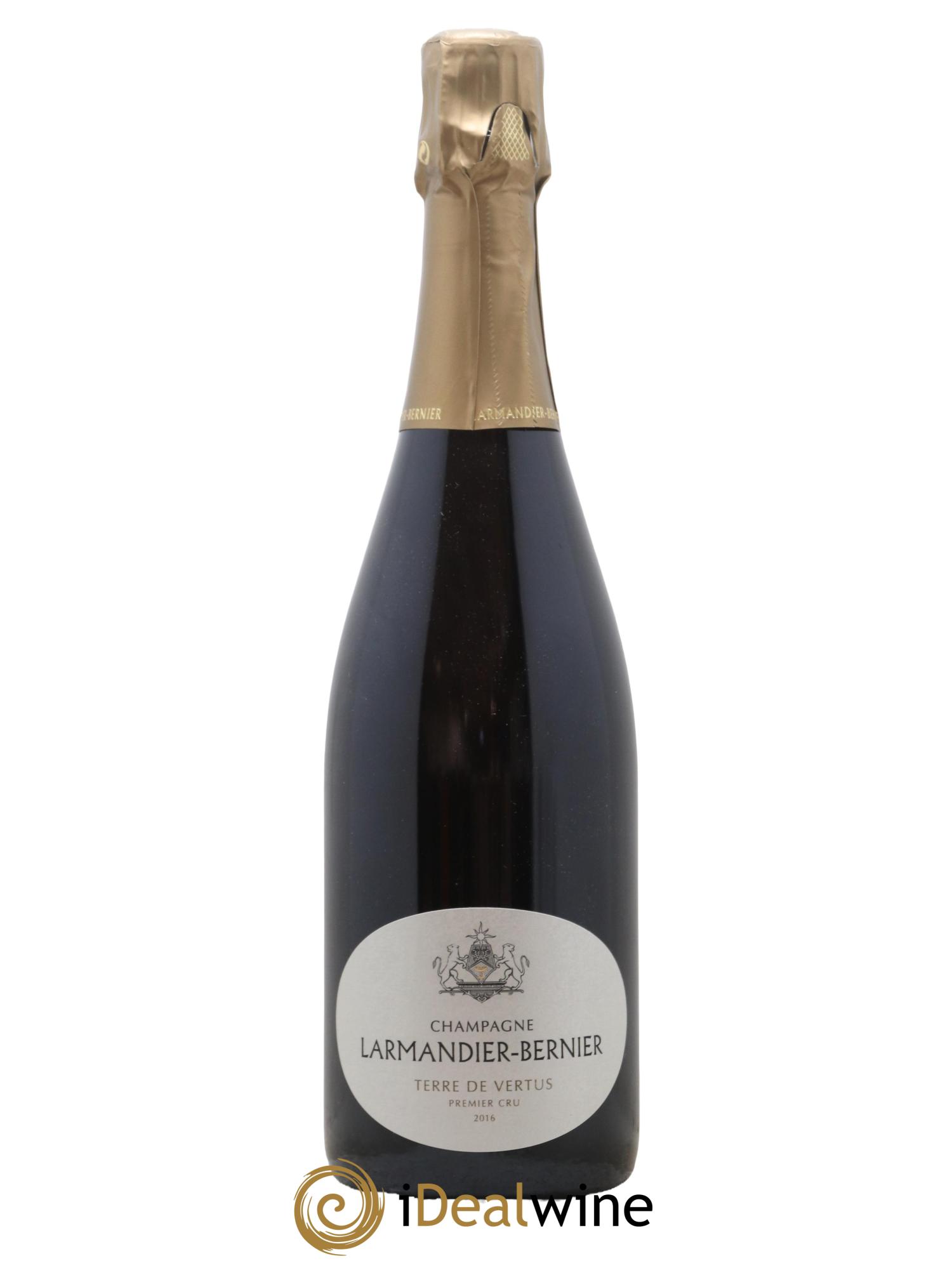 Terre de Vertus 1er Cru Non dosé Larmandier-Bernier 2016 - Lot de 1 bouteille - 0