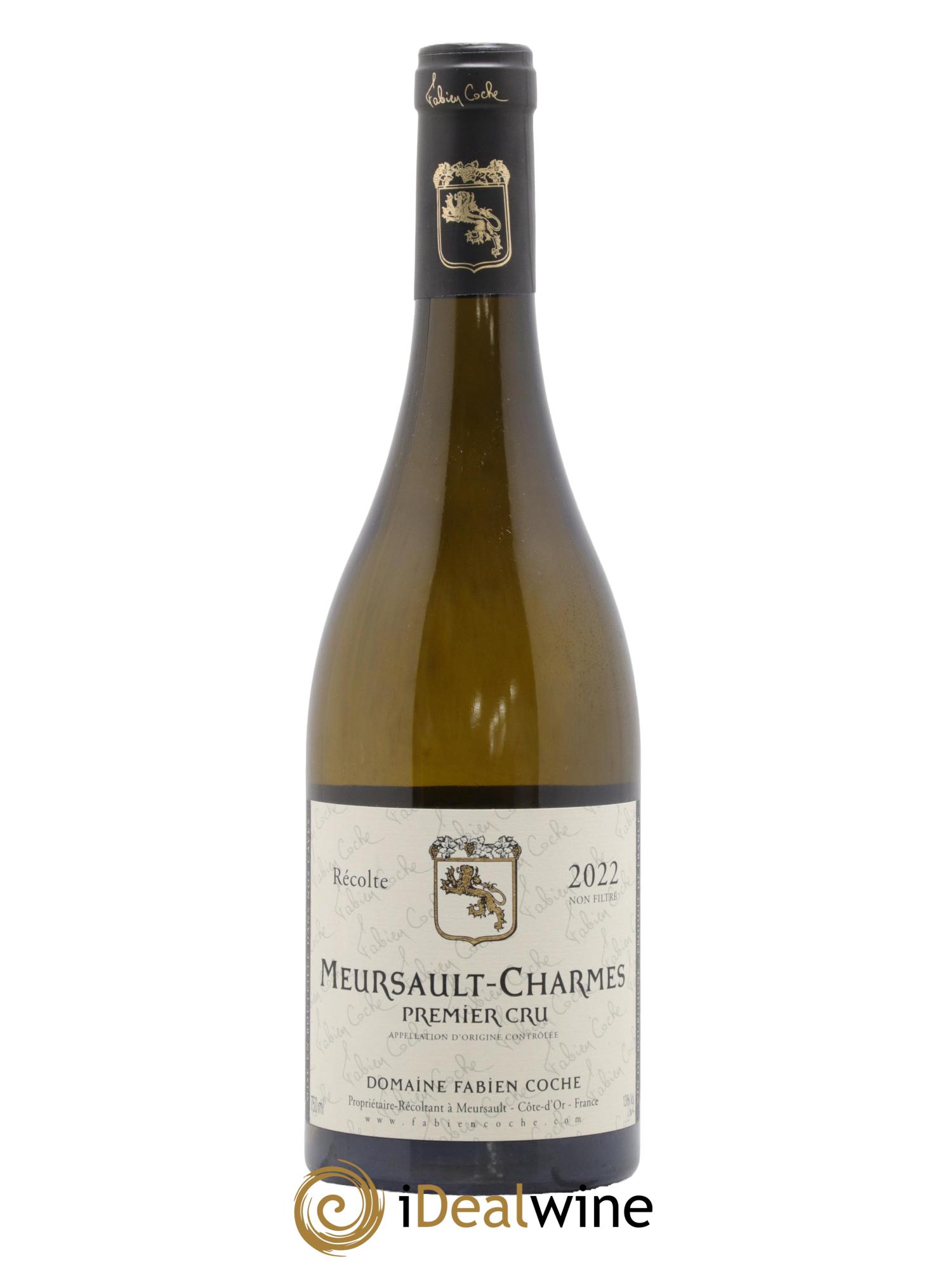 Meursault-Charmes 1er Cru Fabien Coche Charmes Domaine Fabien Coche 2022 - Posten von 1 Flasche - 0