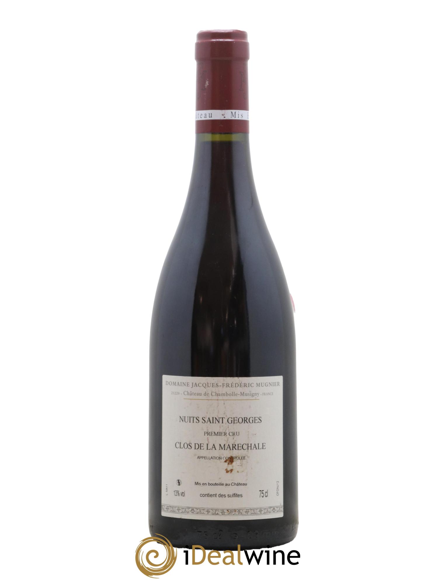 Nuits-Saint-Georges 1er Cru Clos de La Maréchale Jacques-Frédéric Mugnier 2011 - Posten von 1 Flasche - 1