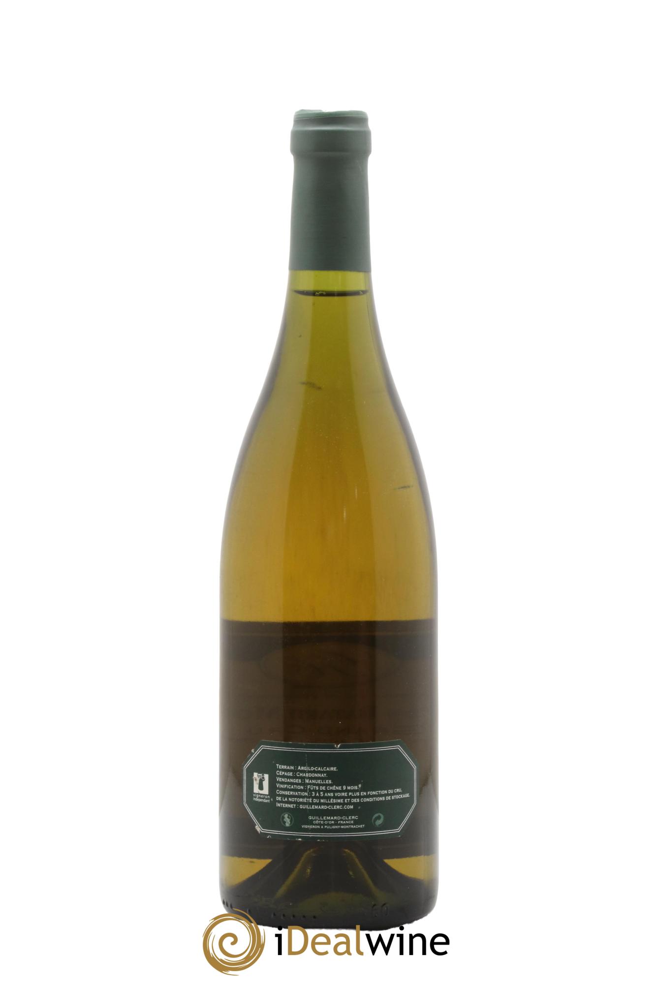 Bienvenues-Bâtard-Montrachet Grand Cru Guillemard Clerc 2007 - Lot de 1 bouteille - 1