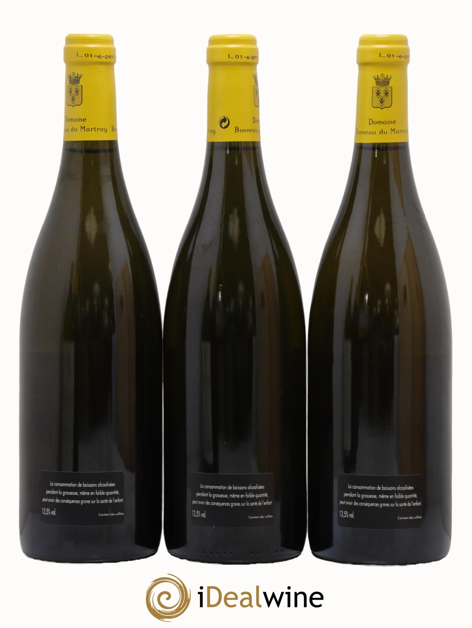 Corton-Charlemagne Grand Cru Bonneau du Martray (Domaine) 2001 - Lot de 6 bouteilles - 4