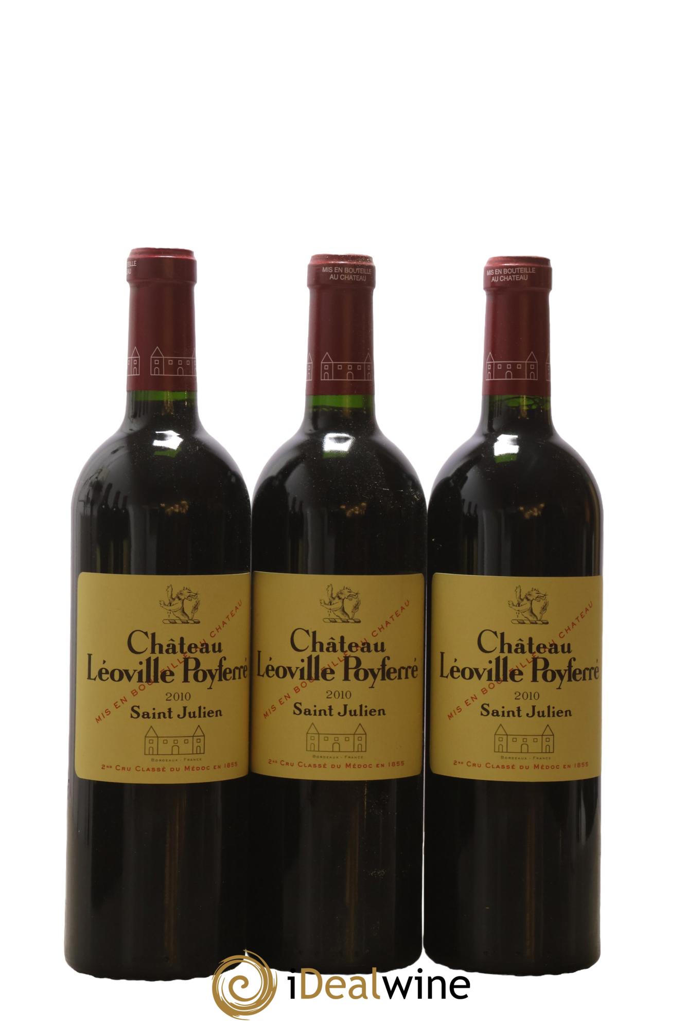Château Léoville Poyferré 2ème Grand Cru Classé 2010 - Posten von 6 Flaschen - 1