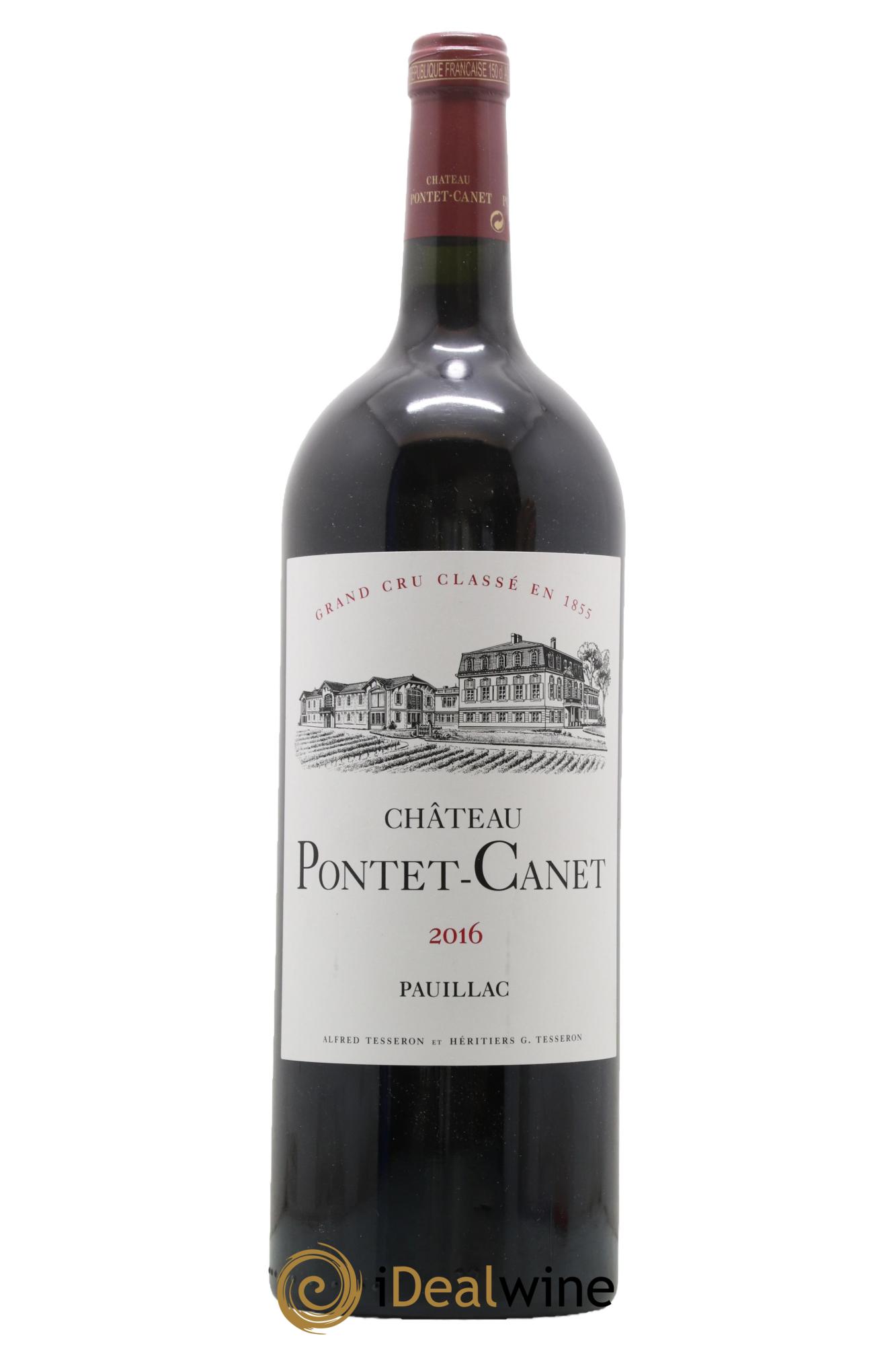 Château Pontet Canet 5ème Grand Cru Classé 2016 - Lot de 1 magnum - 0