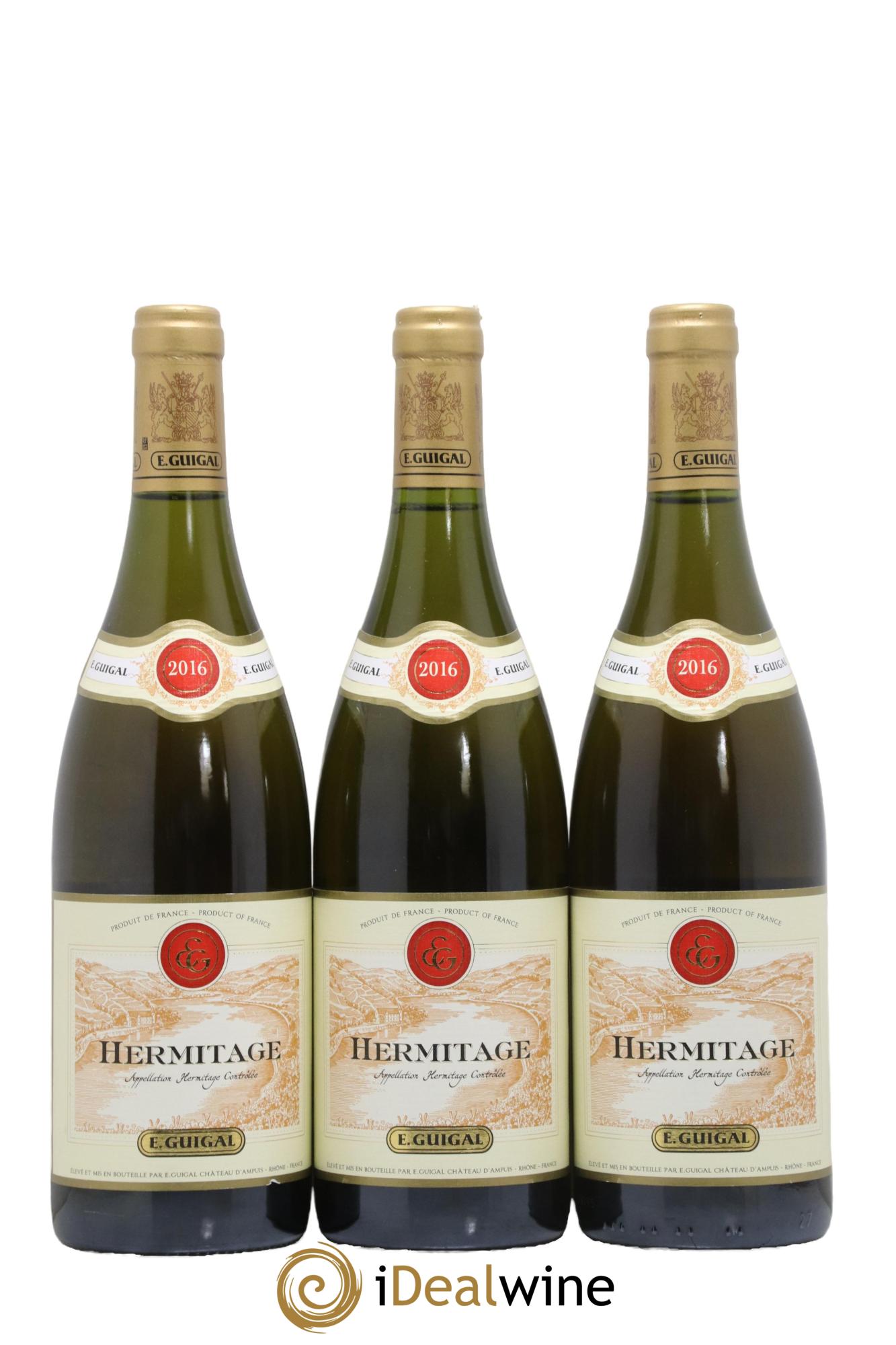 Hermitage Guigal 2016 - Lot de 3 bouteilles - 0