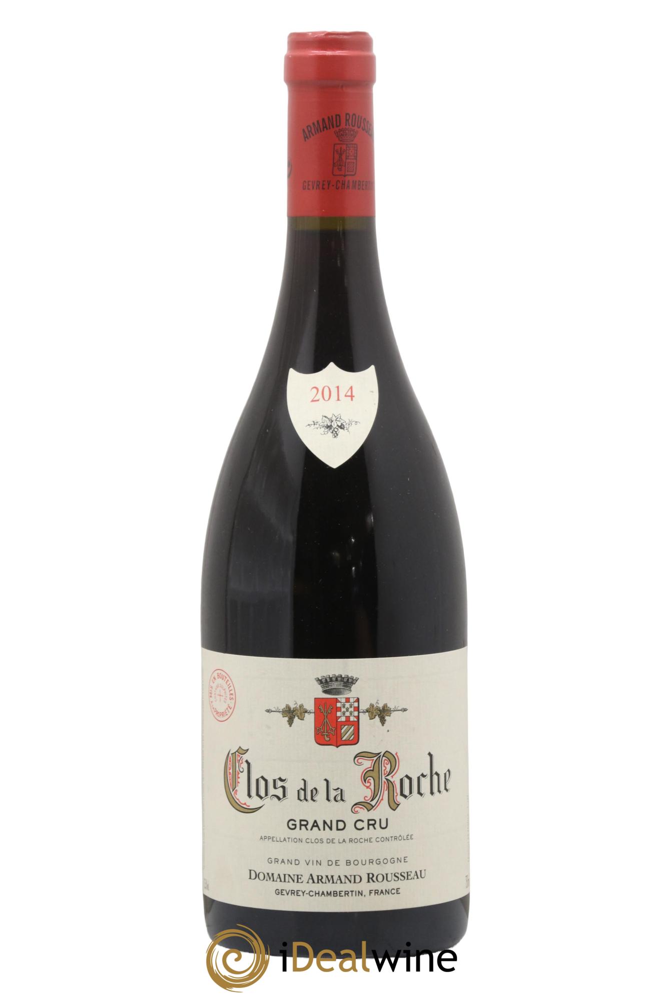 Clos de la Roche Grand Cru Armand Rousseau (Domaine)  2014 - Lot of 1 bottle - 0