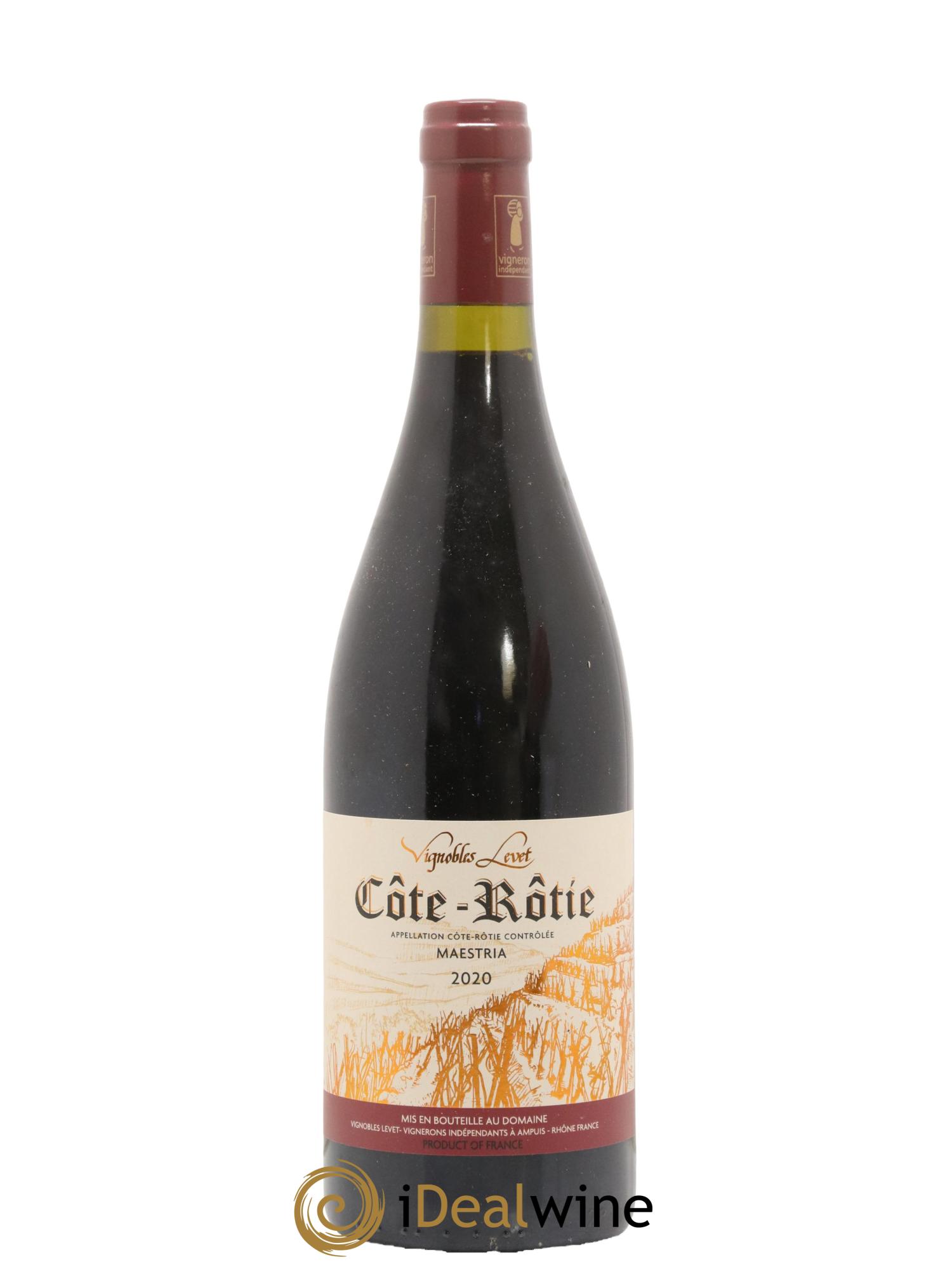 Côte-Rôtie Maestria Vignobles Levet 2020 - Lot de 1 bouteille - 0