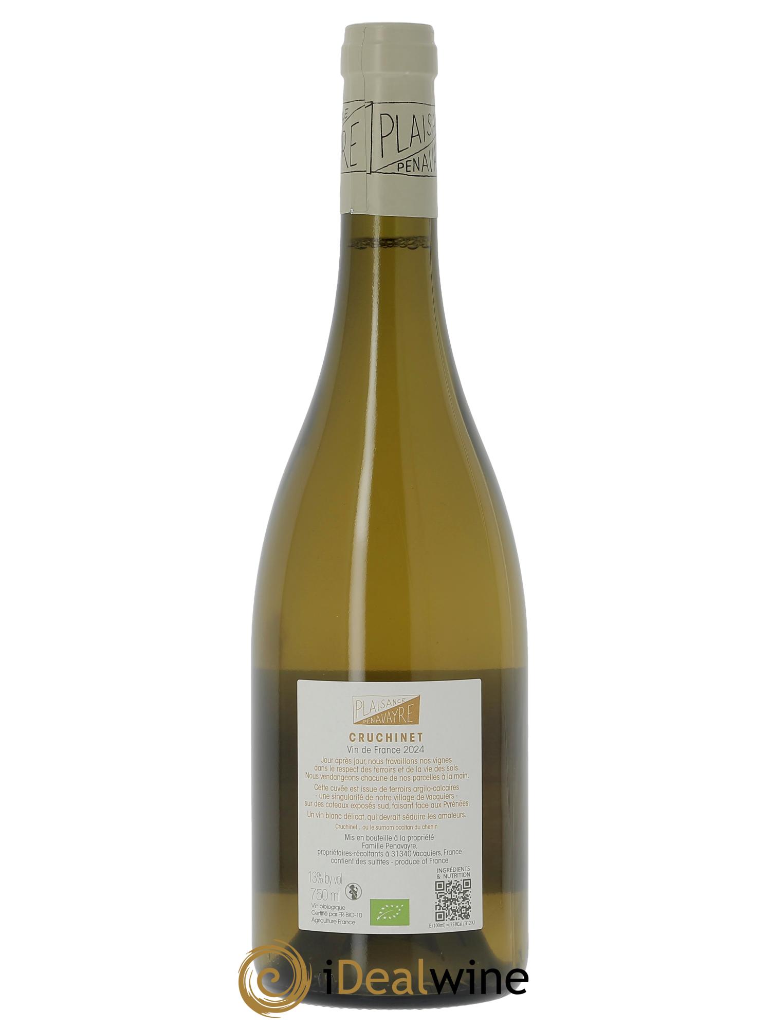 Vin de France Cruchinet Domaine Plaisance Penavayre  2024 - Lotto di 1 bottiglia - 1