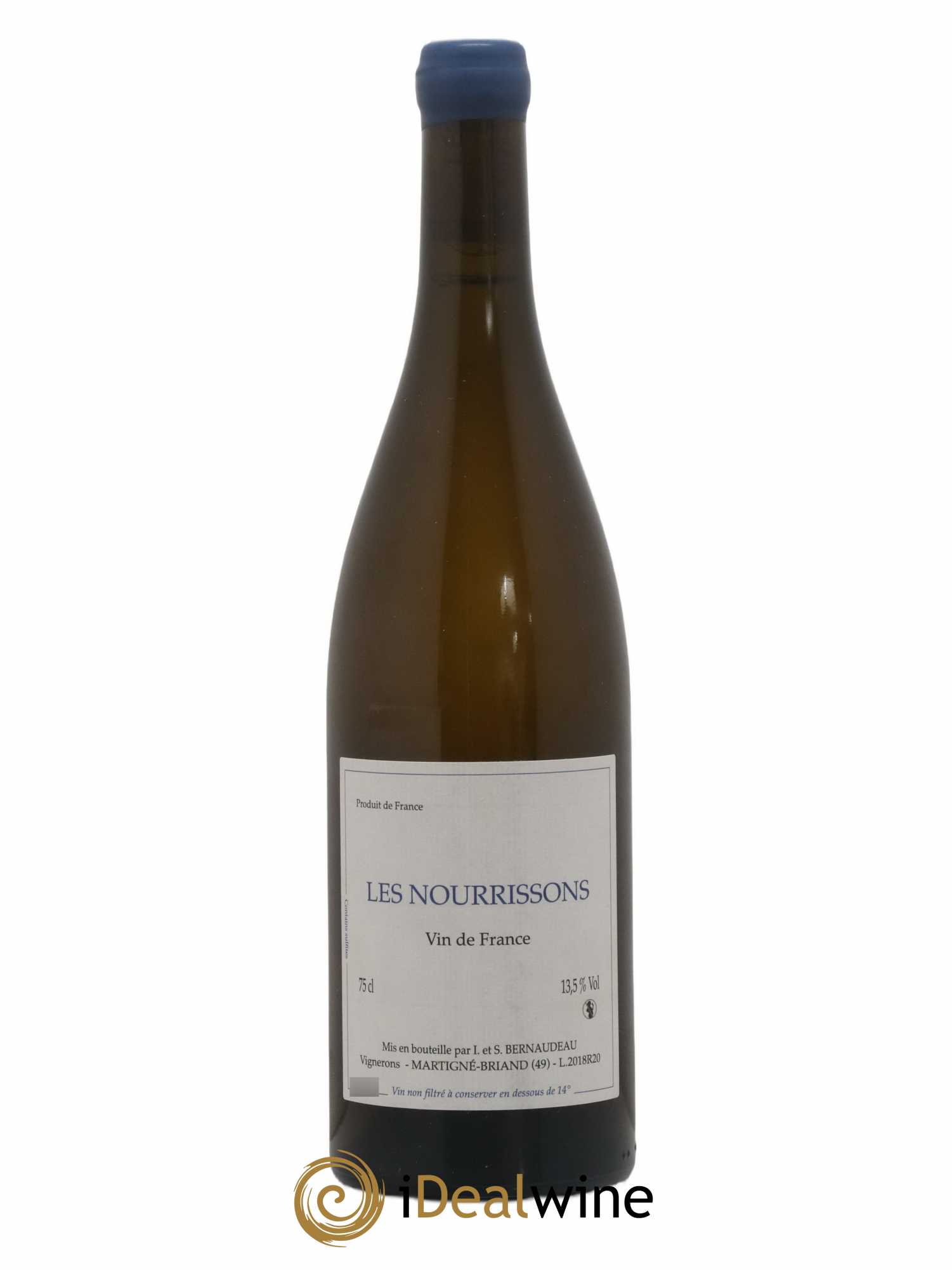Vin de France Les Nourrissons Stéphane Bernaudeau 2018 - Lot de 1 bouteille - 0