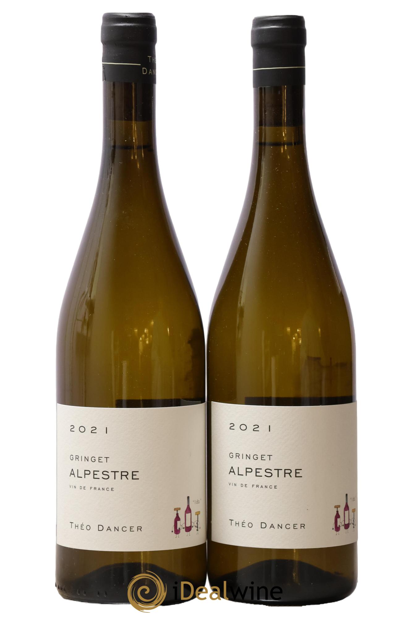 Vin de France Alpestre Théo Dancer 2021 - Lot de 2 bouteilles - 0