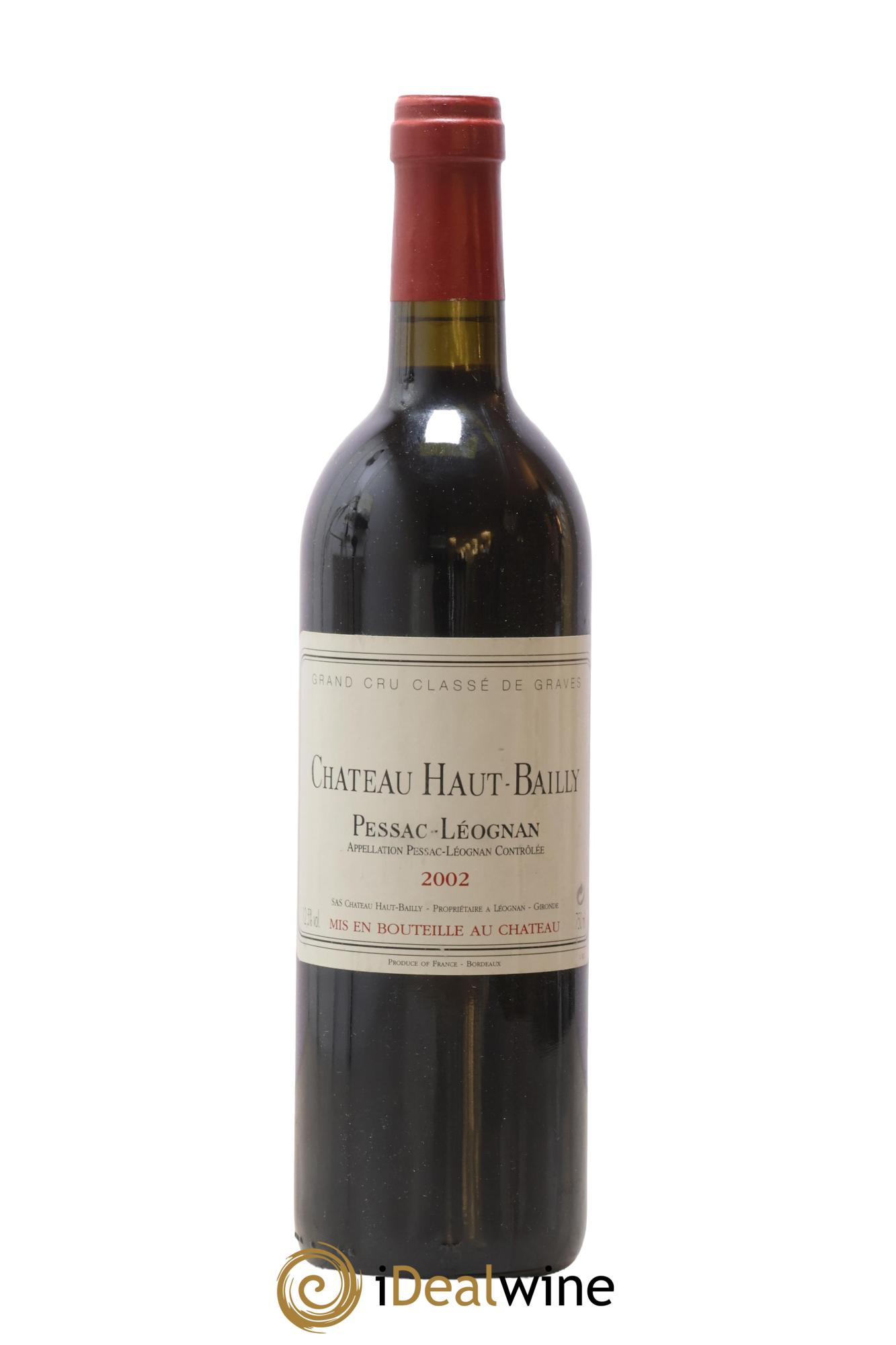 Château Haut-Bailly Cru Classé de Graves 2002 - Lot of 1 bottle - 0