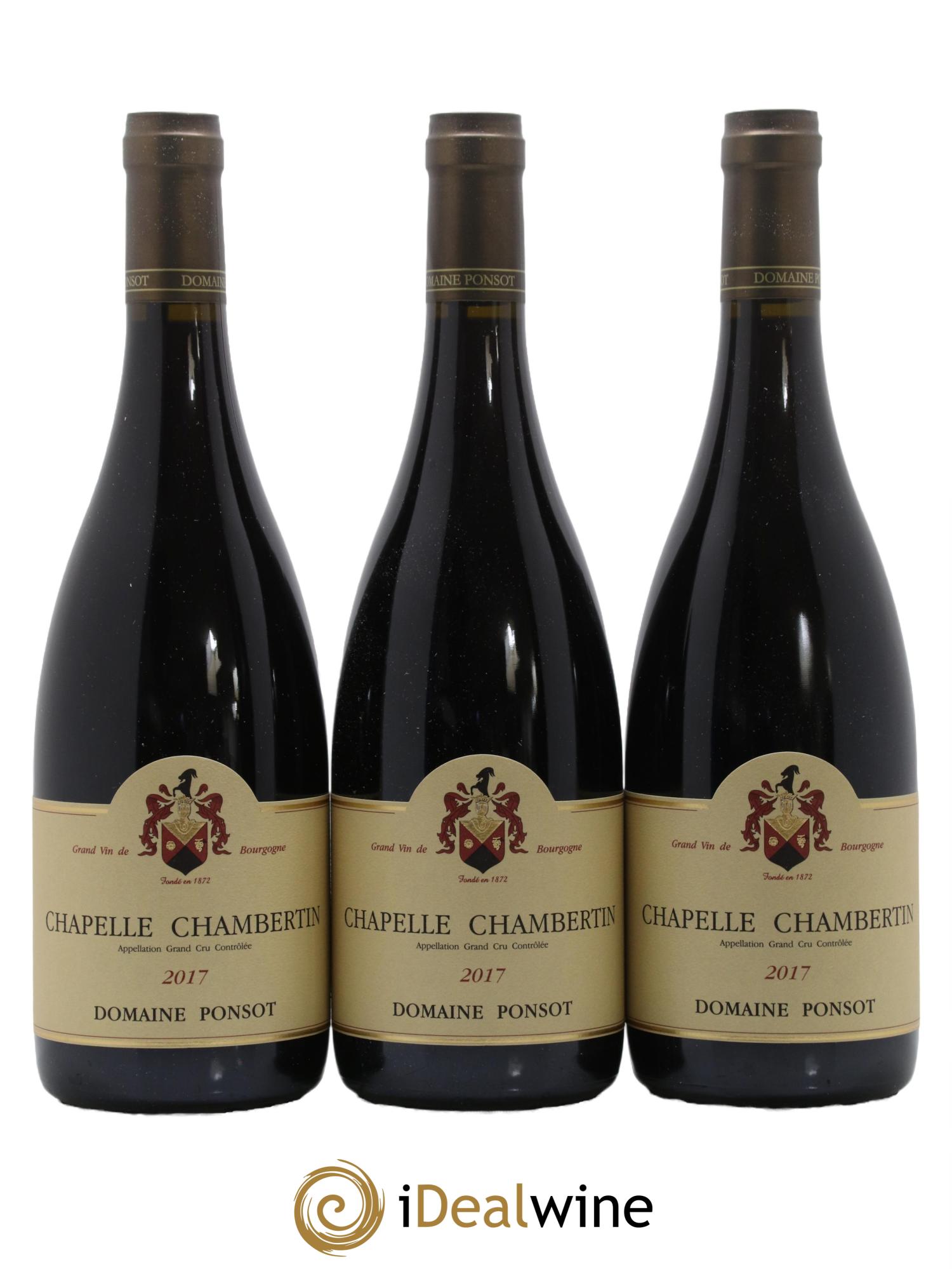Chapelle-Chambertin Grand Cru Ponsot (Domaine) 2017 - Lot of 6 bottles - 4