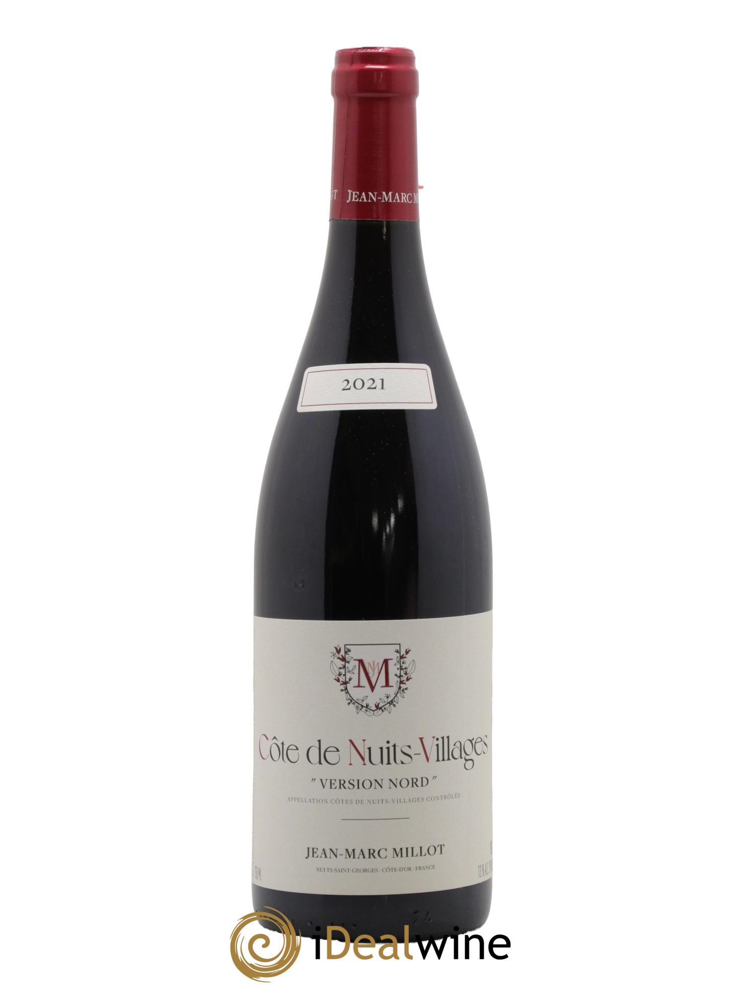 Côte de Nuits-Villages Version Nord Domaine Jean-Marc Millot 2021 - Lot de 1 bouteille - 0