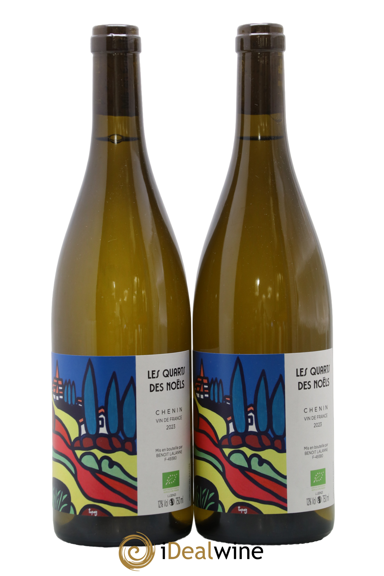 Vin de France Les Quarts des Noëls Benoit Lalanne 2023 - Lot de 2 bouteilles - 0