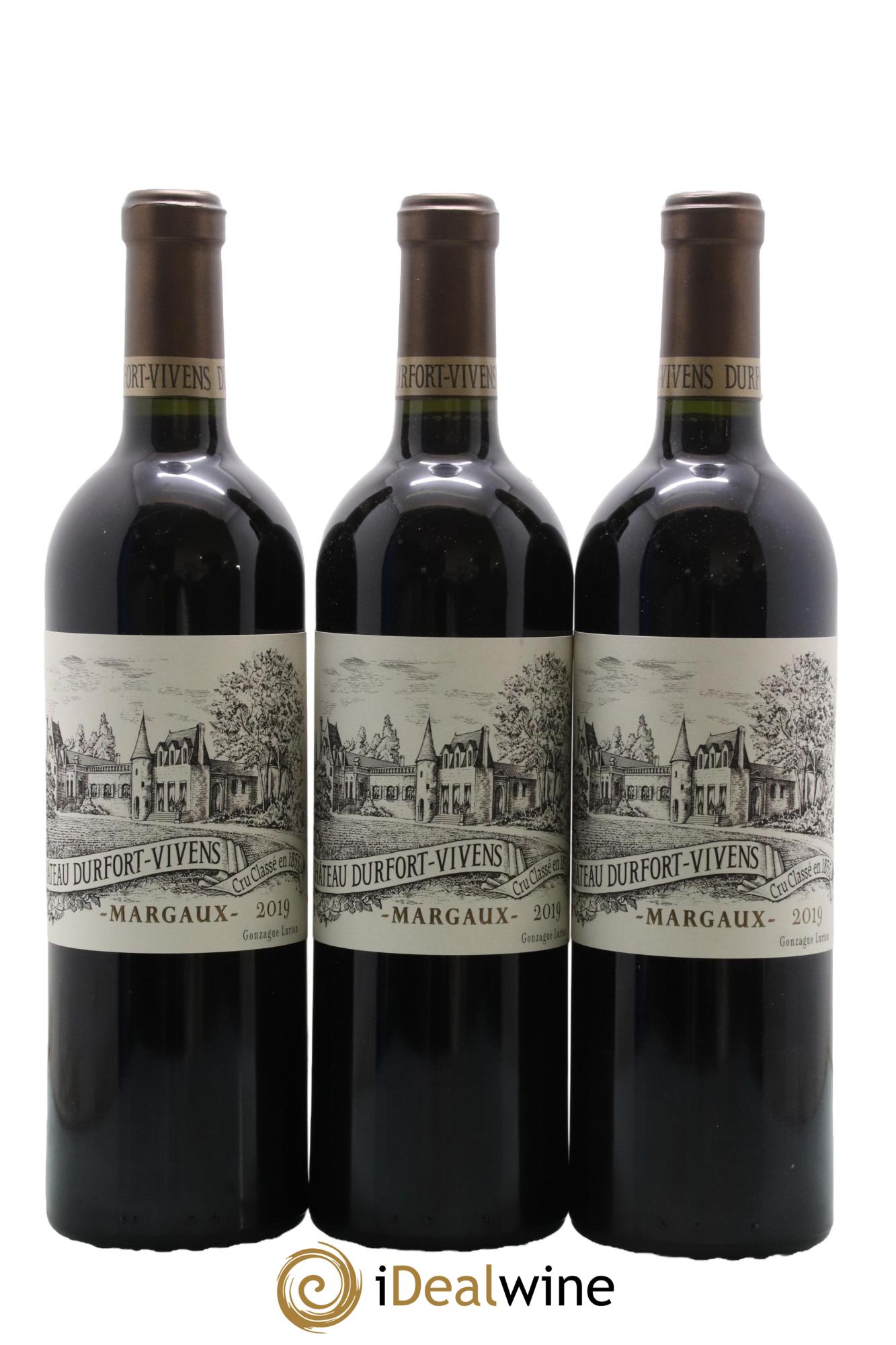 Château Durfort Vivens 2ème Grand Cru Classé 2019 - Lot de 6 bouteilles - 2