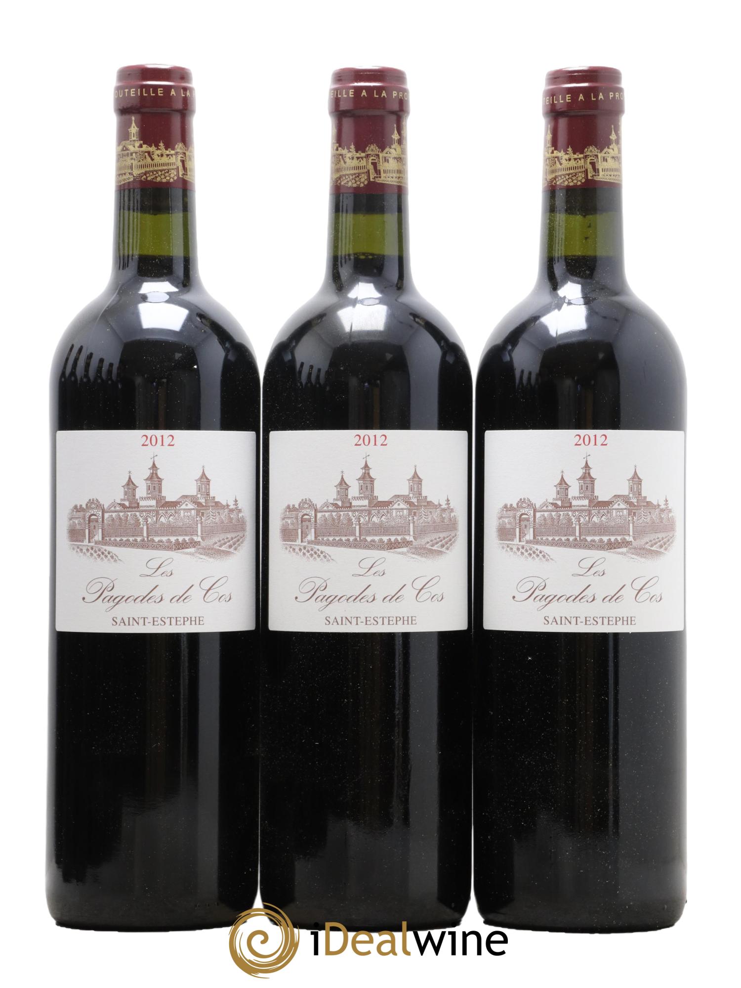 Les Pagodes de Cos Second Vin 2012 - Lot of 12 bottles - 2