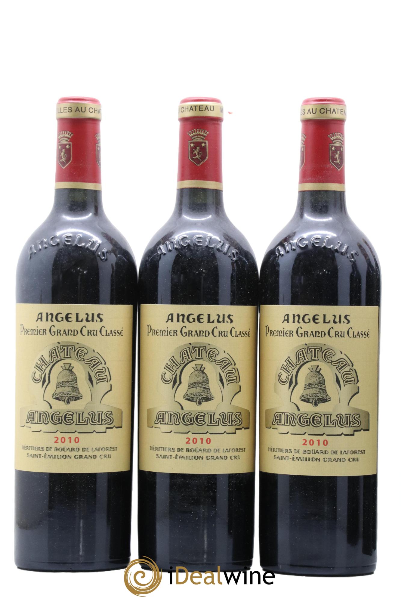 Château Angélus 1er Grand Cru Classé A  2010 - Lot de 6 bouteilles - 3