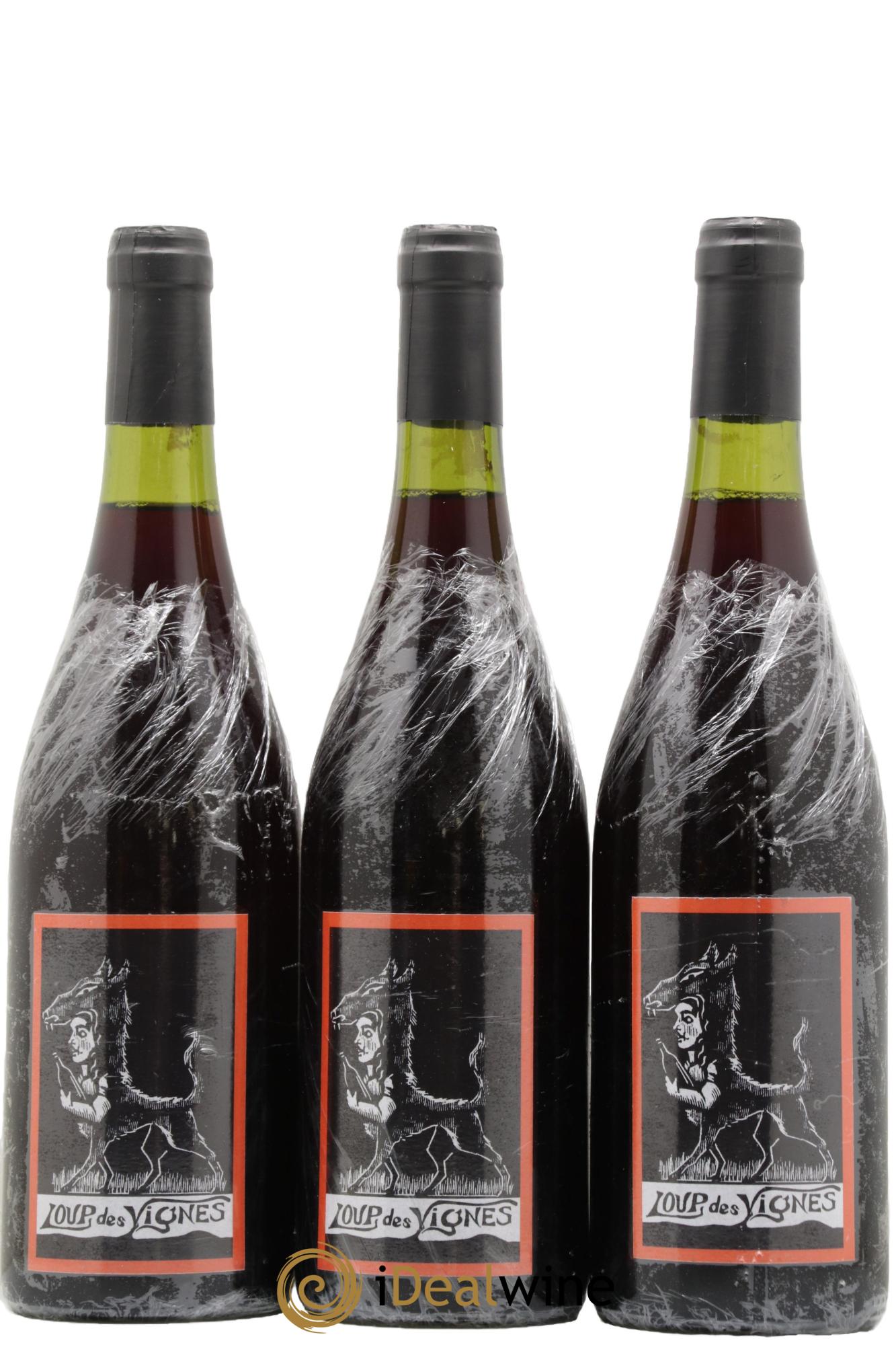 Vin de France Verre de Terre Loup des Vignes Benoit Rosenberger 2018 - Lot de 3 bouteilles - 0