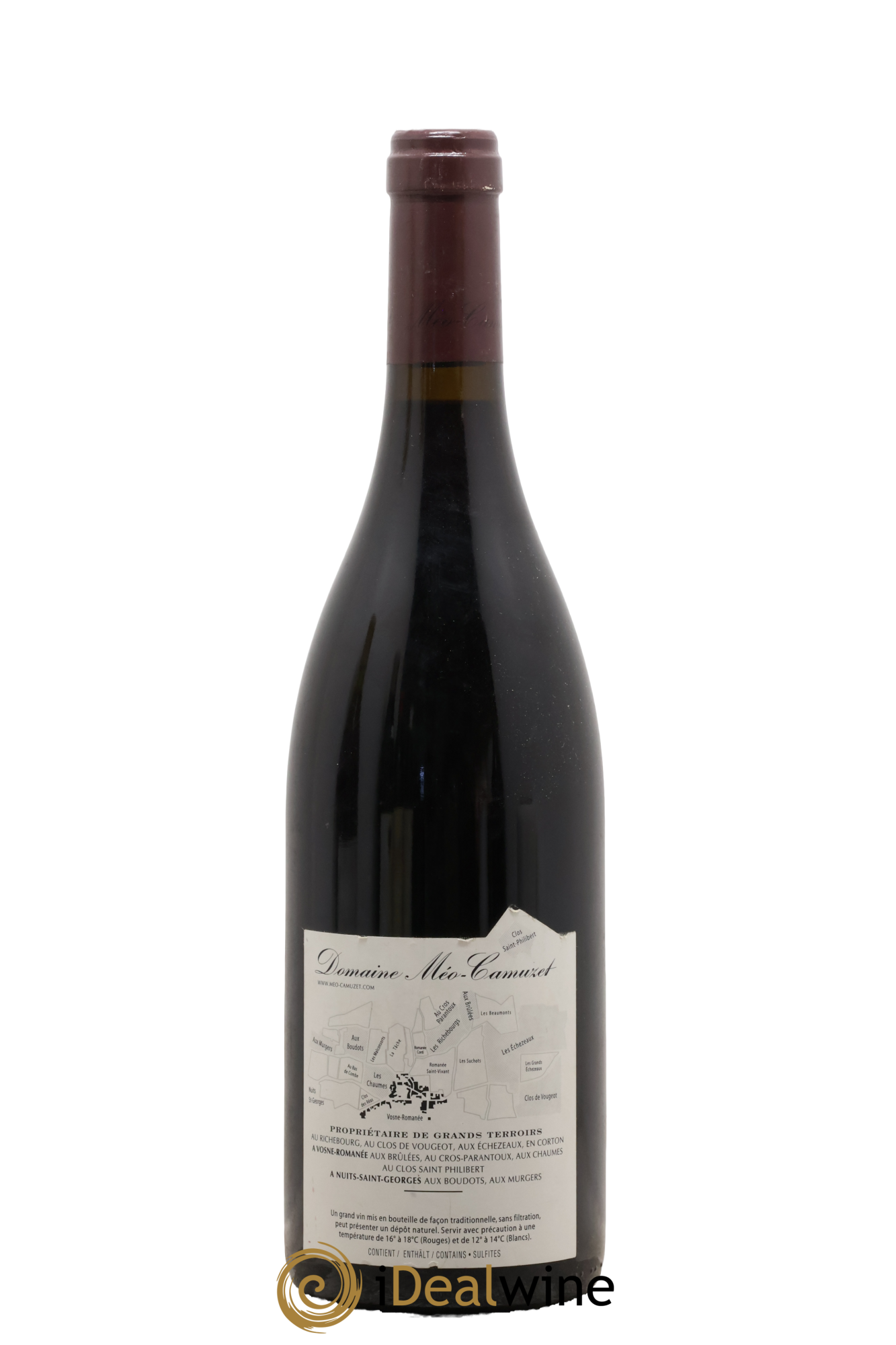 Clos de Vougeot Grand Cru Méo-Camuzet (Domaine) 2011 - Lot de 1 bouteille - 1
