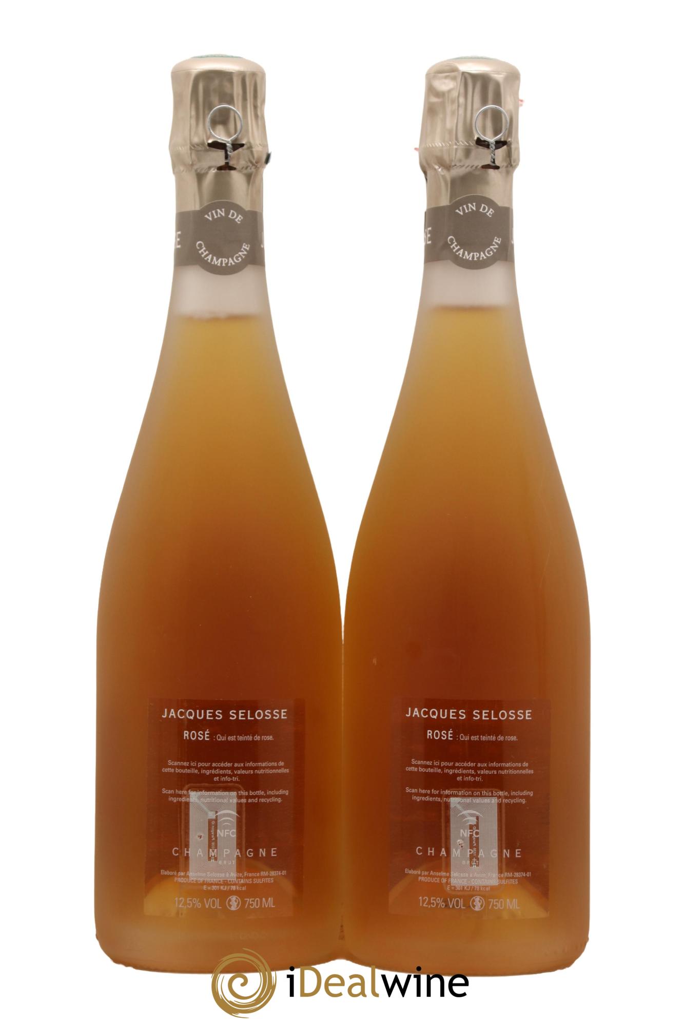 Rosé Brut Jacques Selosse - Lot de 2 bouteilles - 1