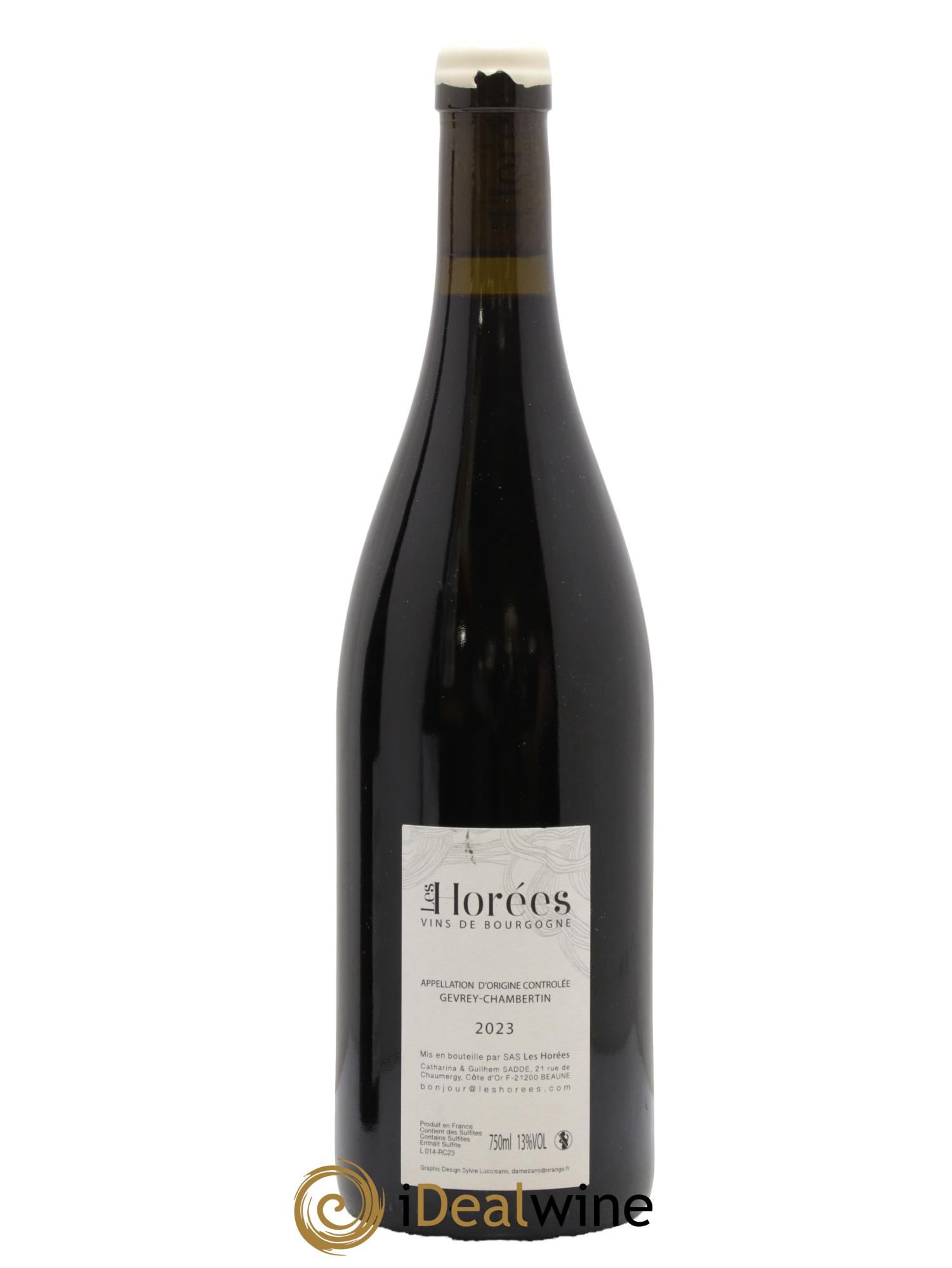 Gevrey-Chambertin J'écris ton nom Les Horées 2023 - Lot de 1 bouteille - 1
