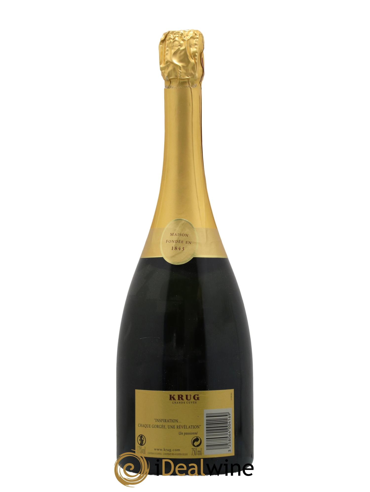 Grande Cuvée Brut Krug - Lot de 1 bouteille - 1