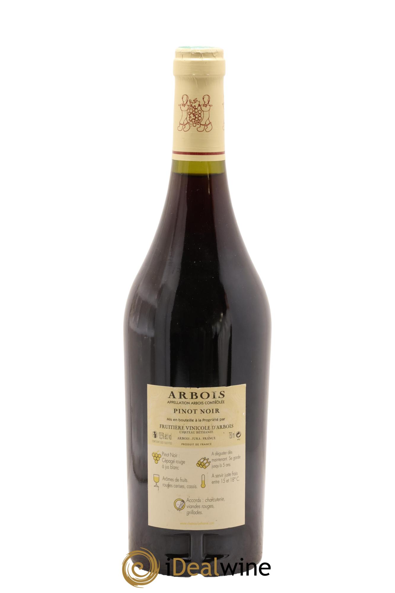 Arbois Pinot Noir Fruitière Vinicole d'Arbois 2010 - Lotto di 1 bottiglia - 1
