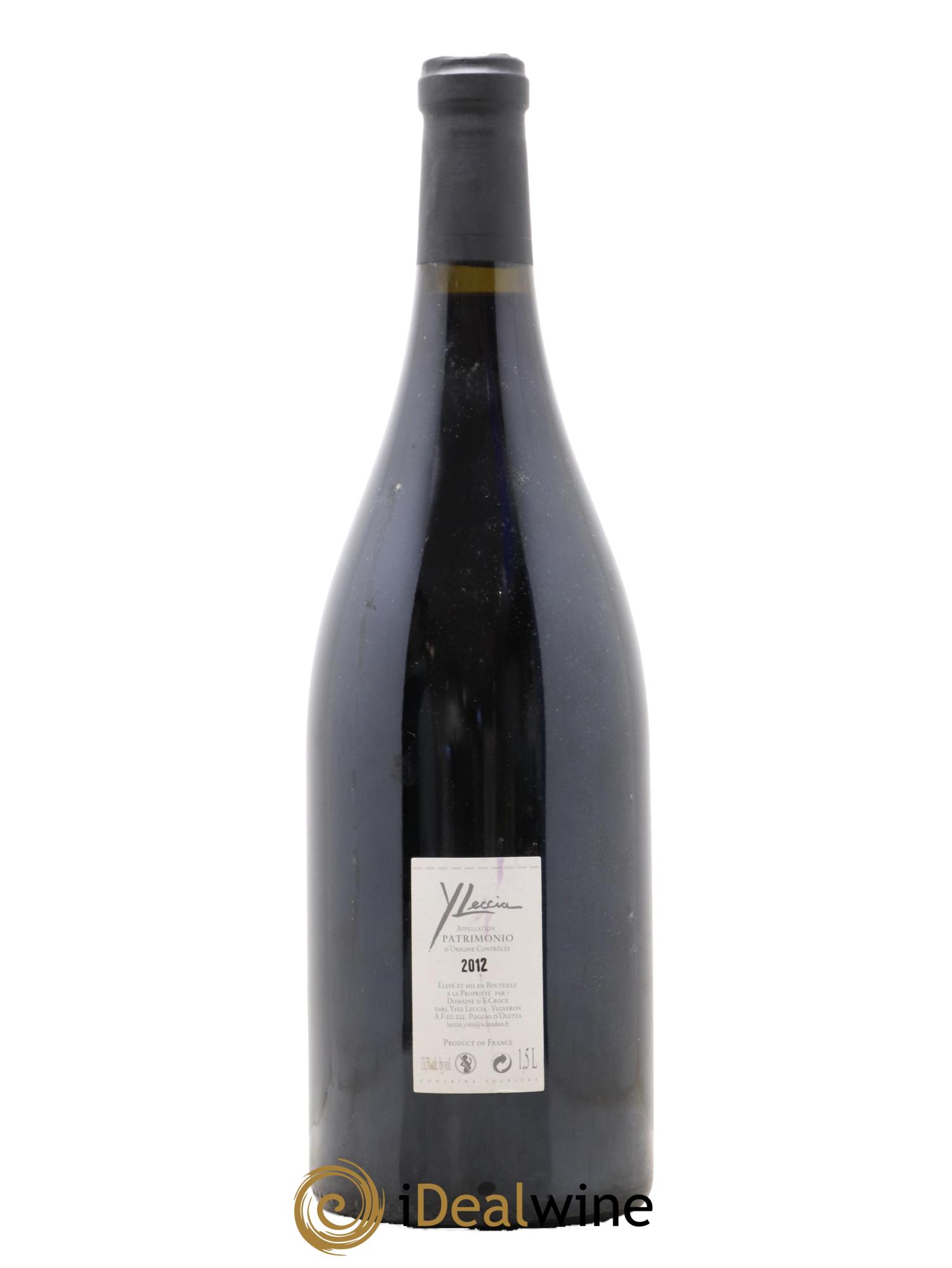 Patrimonio Domaine d' E. Croce Yves Leccia 2012 - Lot de 1 magnum - 1