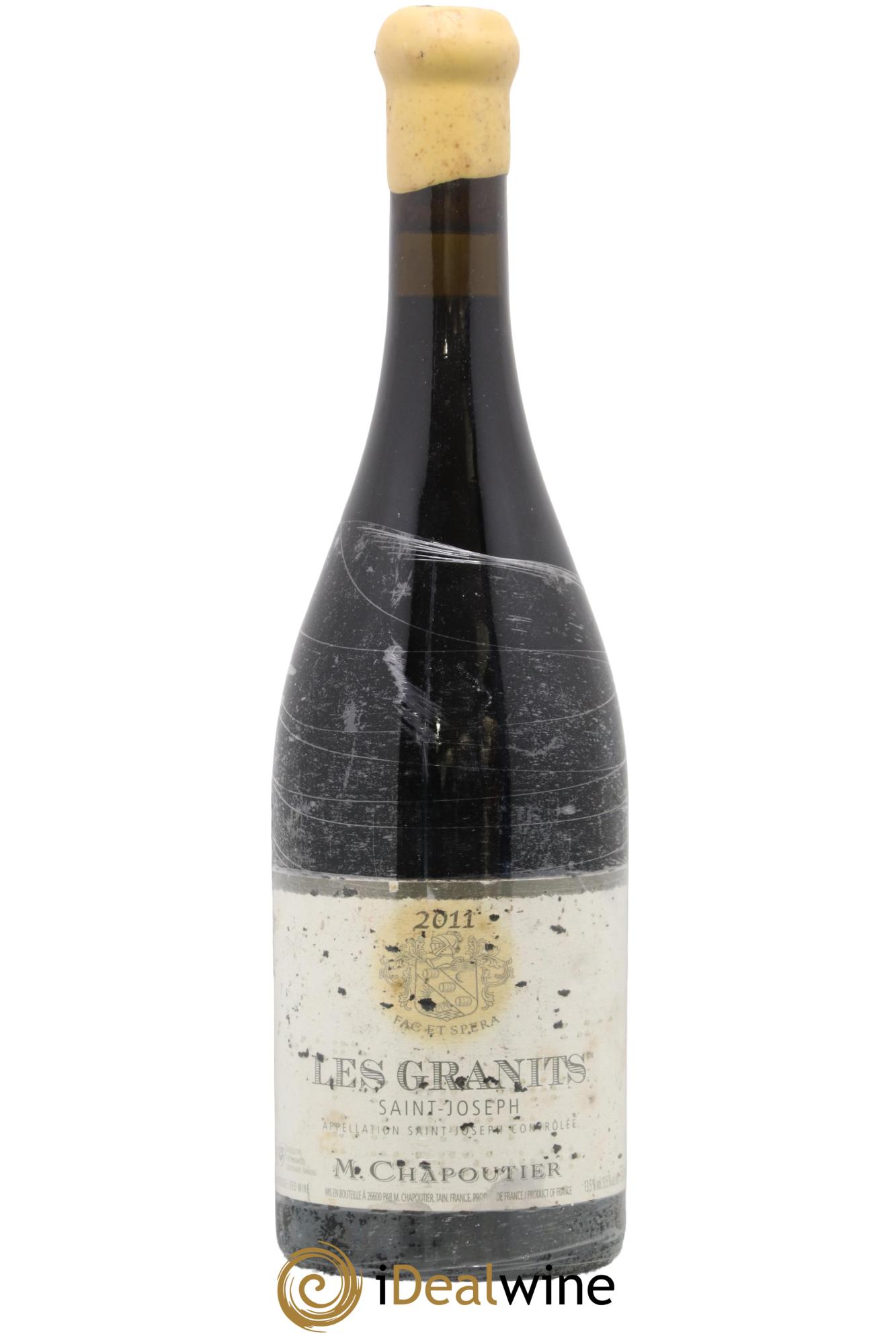 Saint-Joseph Les Granits Chapoutier 2011 - Lot of 1 bottle - 0