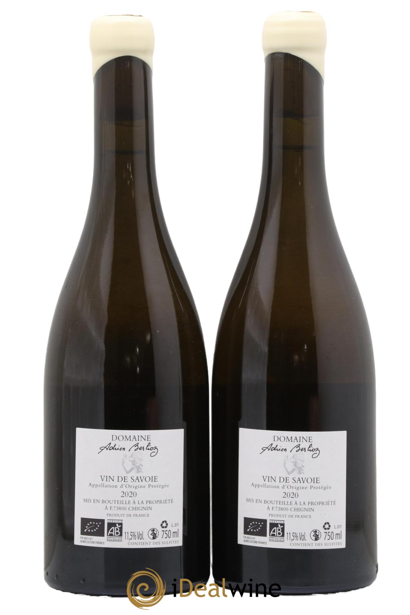 Vin de Savoie La Cuvée des Gueux Adrien Berlioz 2020 - Lotto di 2 bottiglie - 1