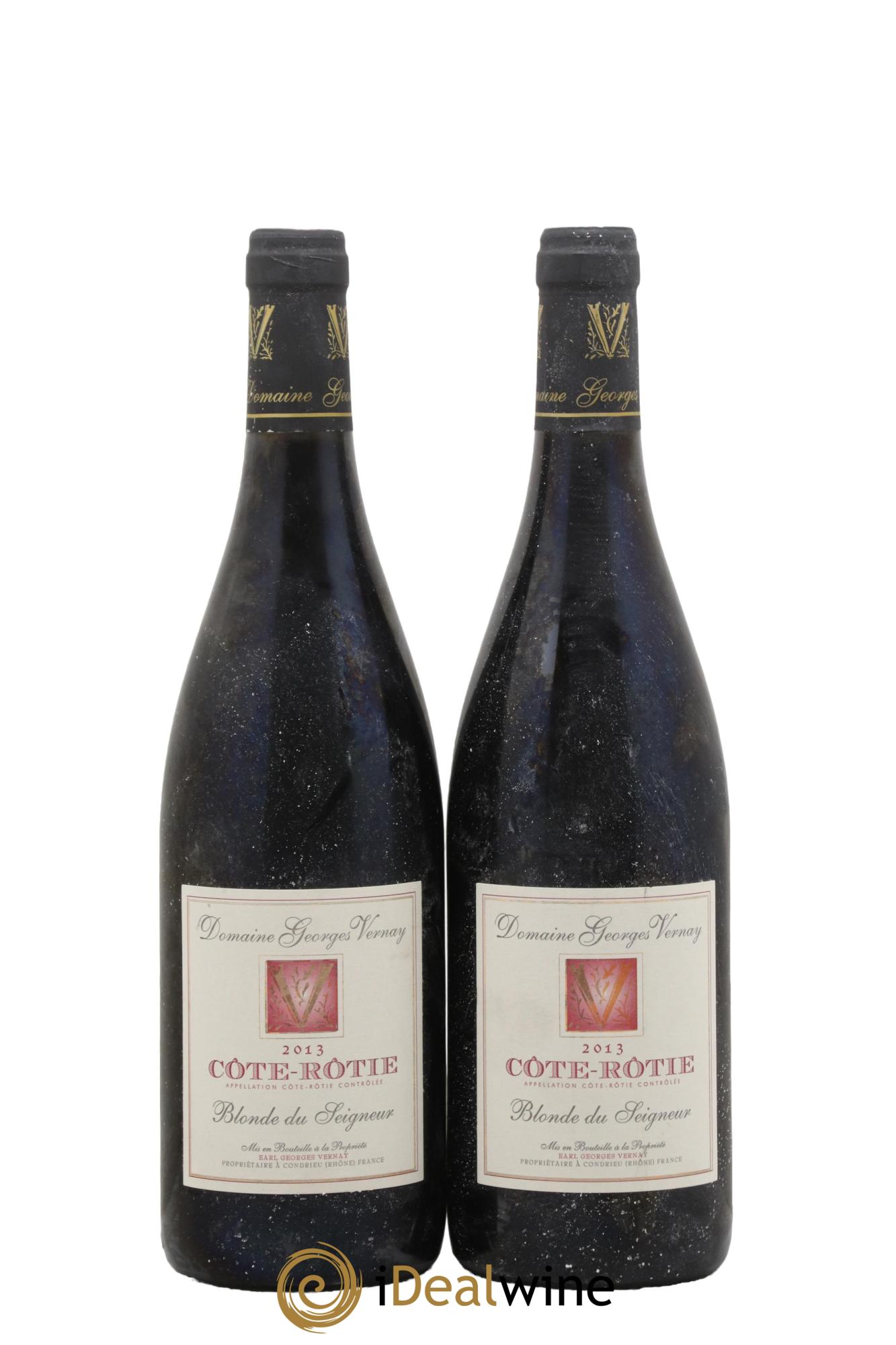 Côte-Rôtie Blonde du Seigneur Georges Vernay 2013 - Lot de 2 bouteilles - 0