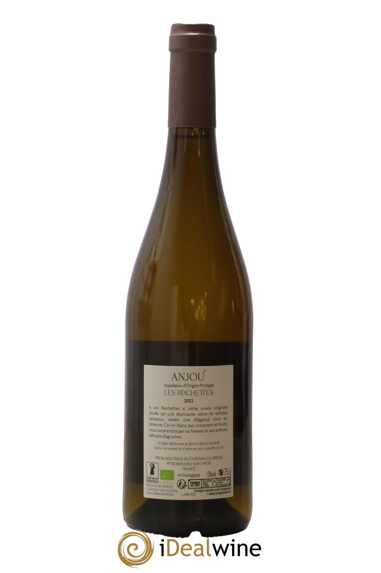 Anjou Les Rochettes Château de Breuil 2022 - Lot de 1 bouteille - 1