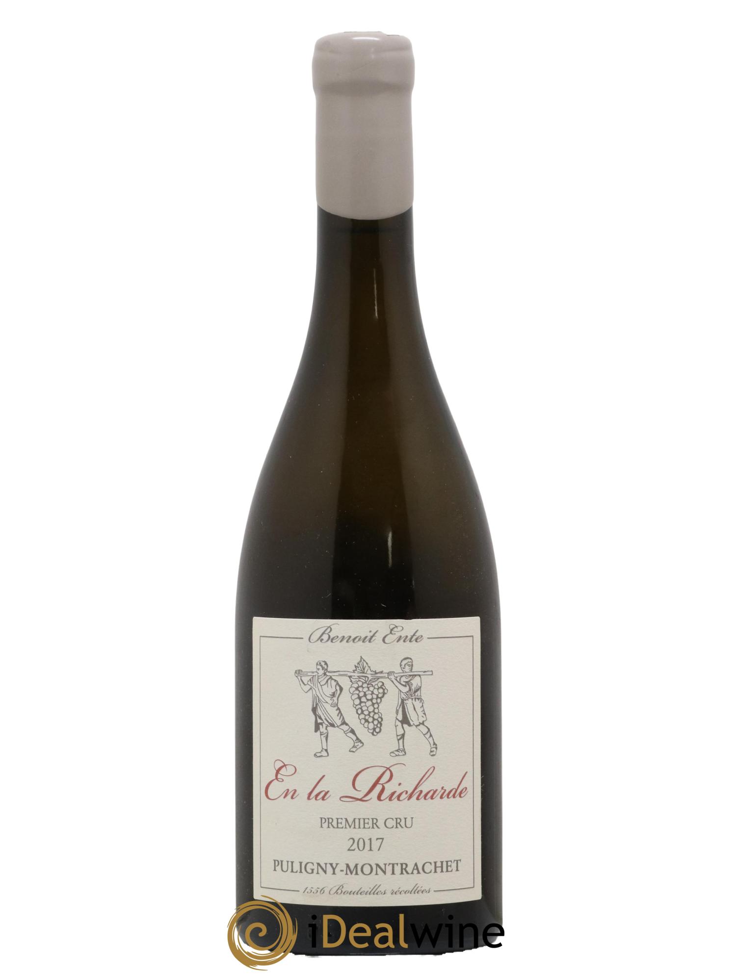 Puligny-Montrachet 1er Cru Folatières En la Richarde Benoit Ente 2017 - Lot de 1 bouteille - 0