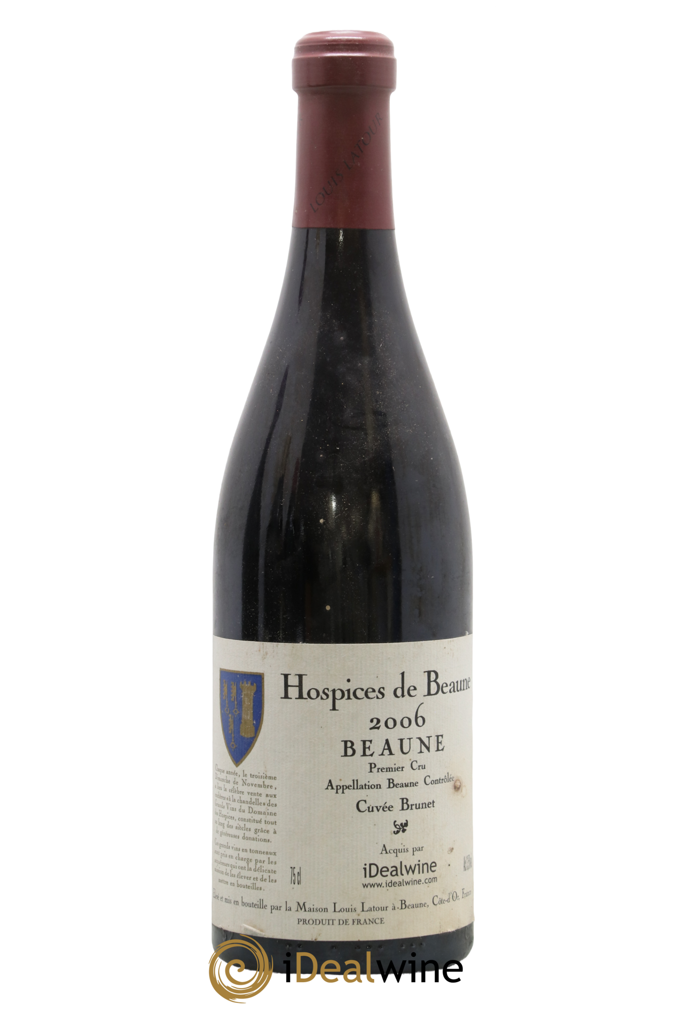 Beaune 1er Cru Cuvée Brunet Hospices de Beaune 2006 - Posten von 1 Flasche - 0
