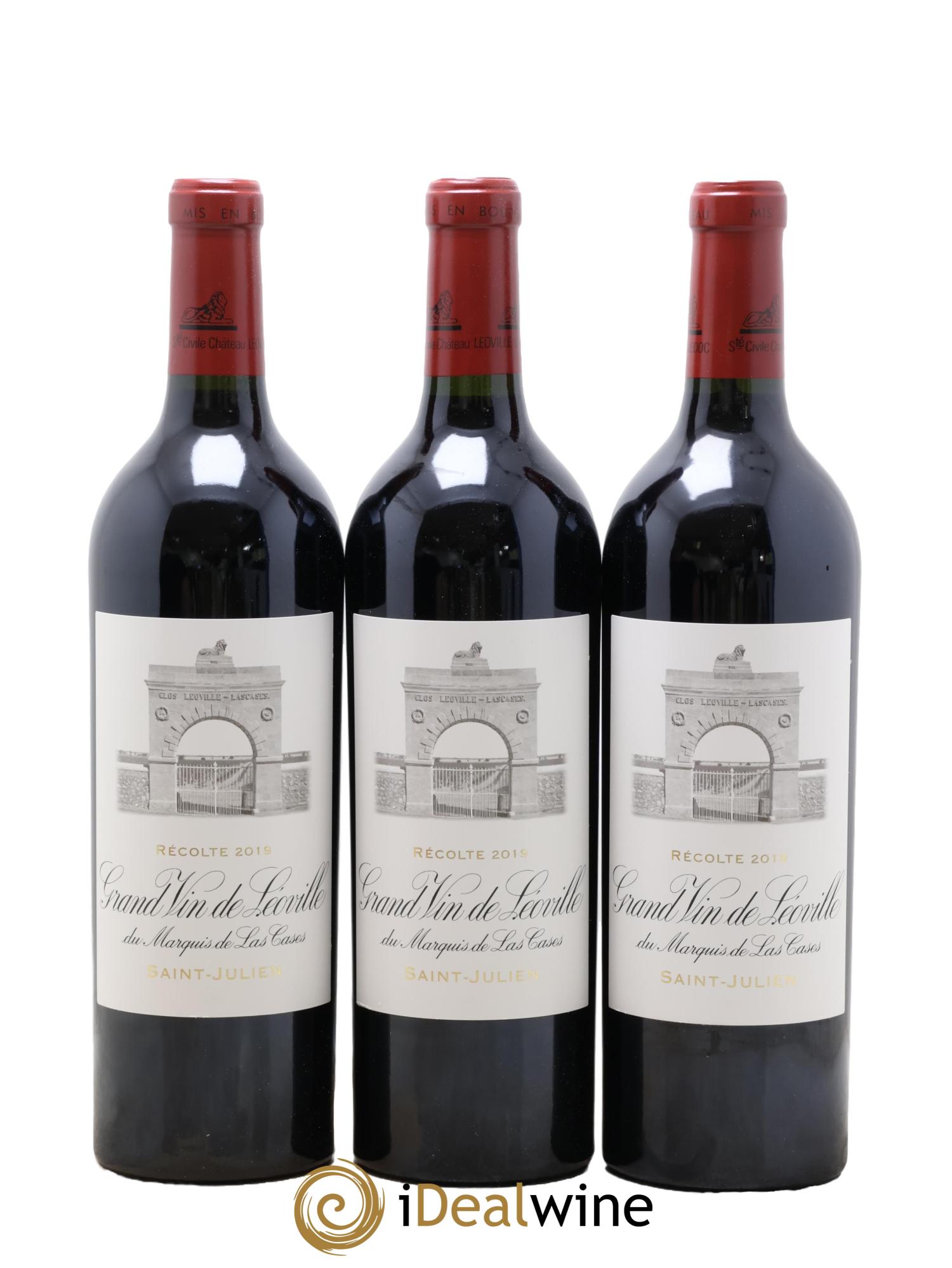 Château Léoville Las Cases 2ème Grand Cru Classé  2019 - Lot of 6 bottles - 3