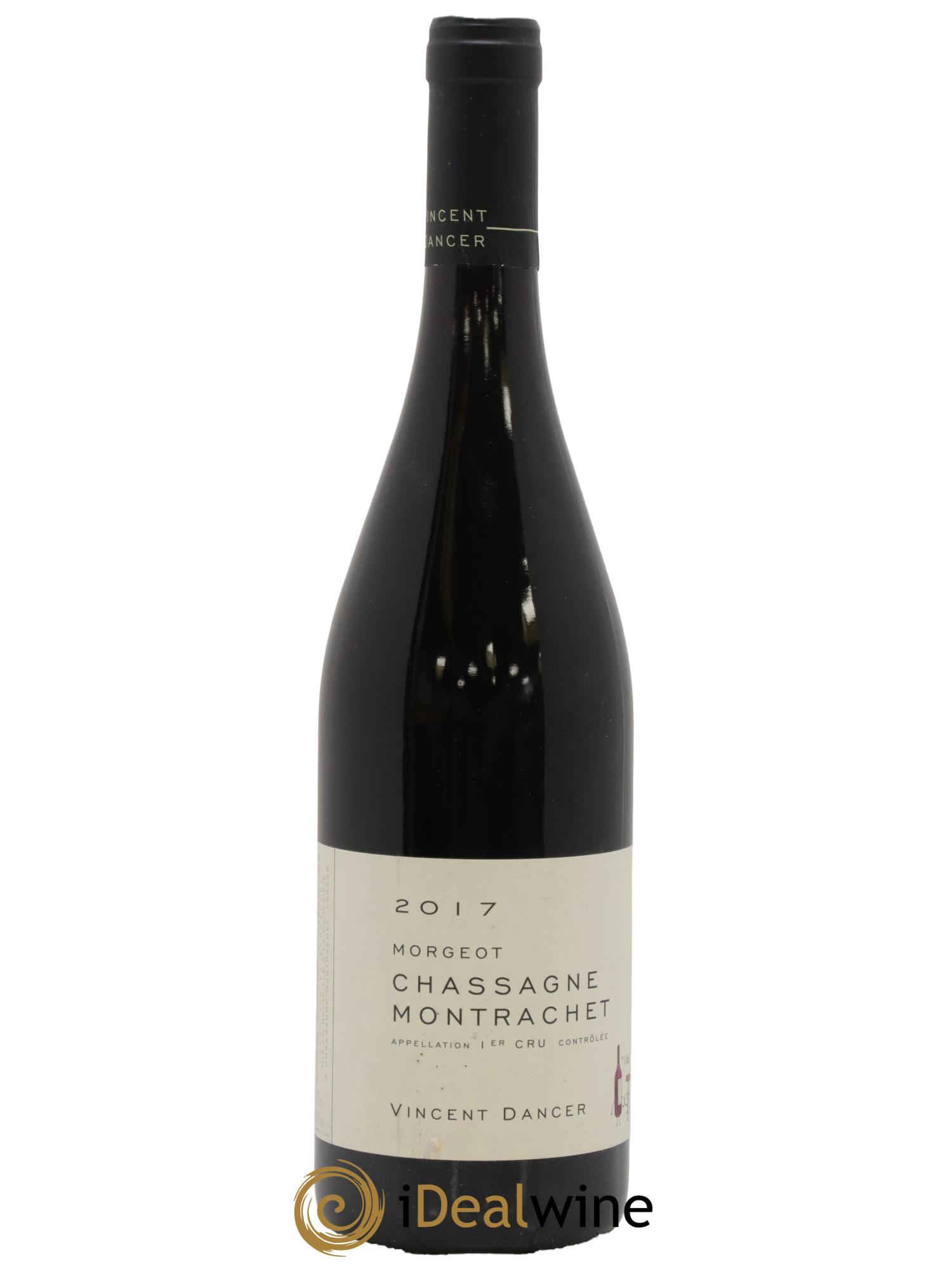 Chassagne-Montrachet 1er Cru Morgeot Vincent Dancer 2017 - Lot de 1 bouteille - 0