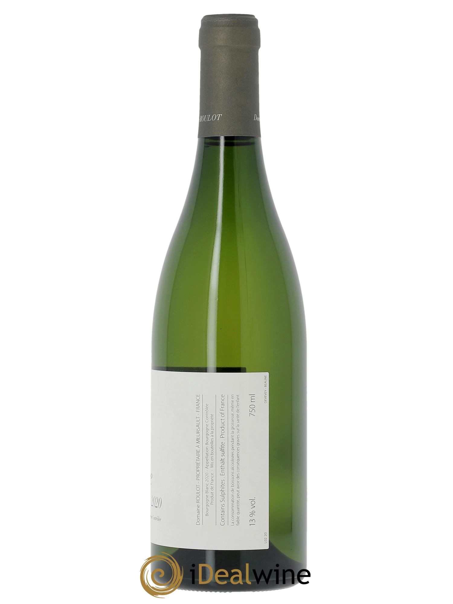 Bourgogne Roulot (Domaine) 2020 - Lot de 1 bouteille - 1