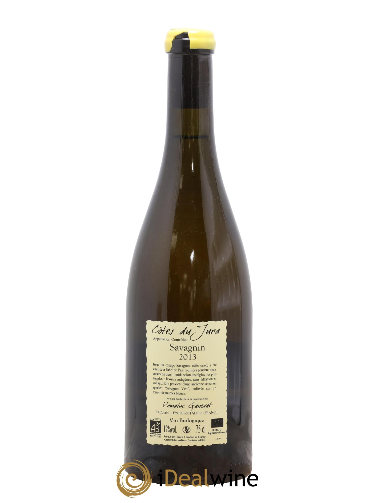 Côtes du Jura Les Chalasses Marnes Bleues Jean-François Ganevat (Domaine) 2013 - Lotto di 1 bottiglia - 1