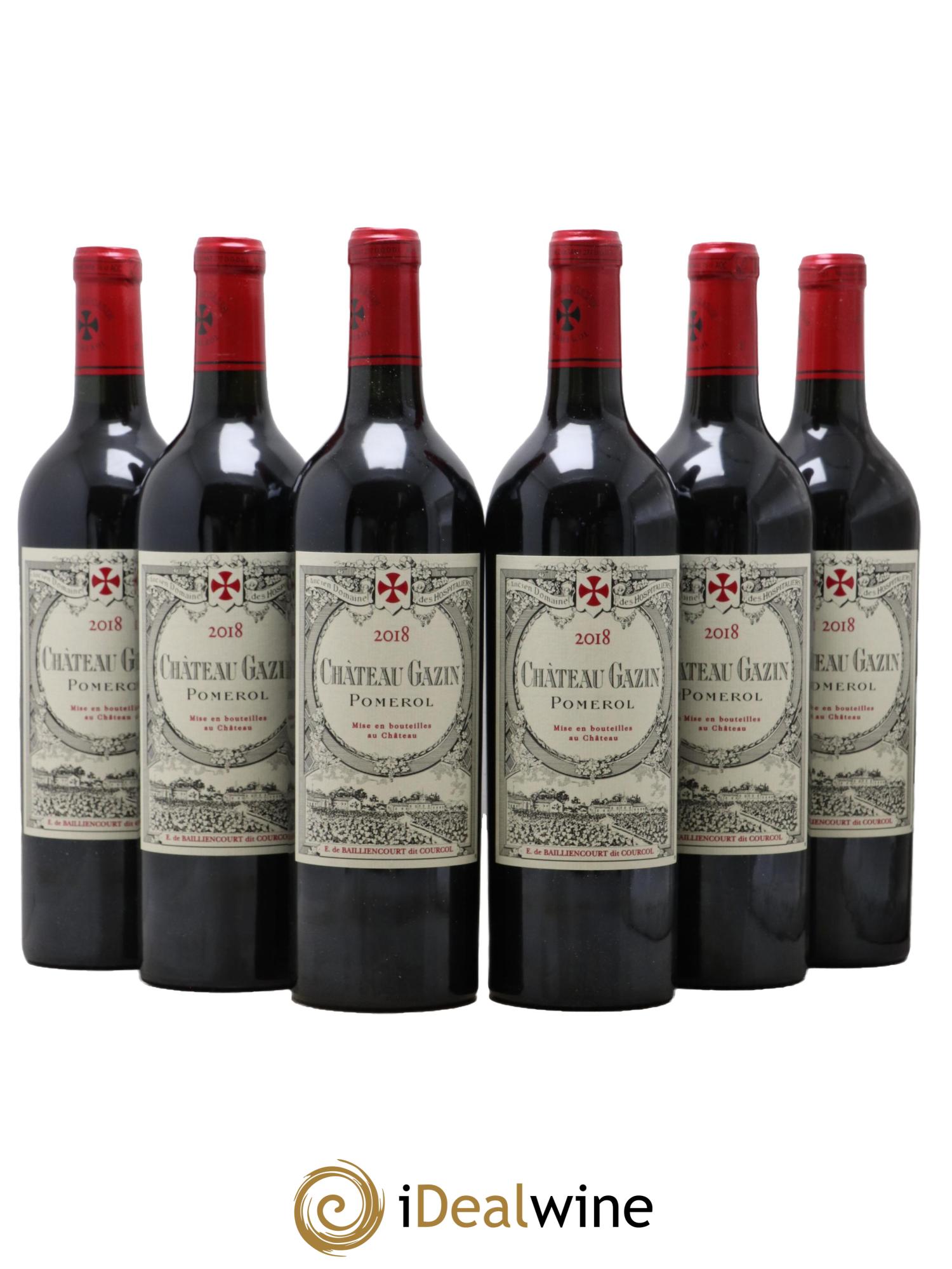 Château Gazin 2018 - Posten von 6 Flaschen - 0