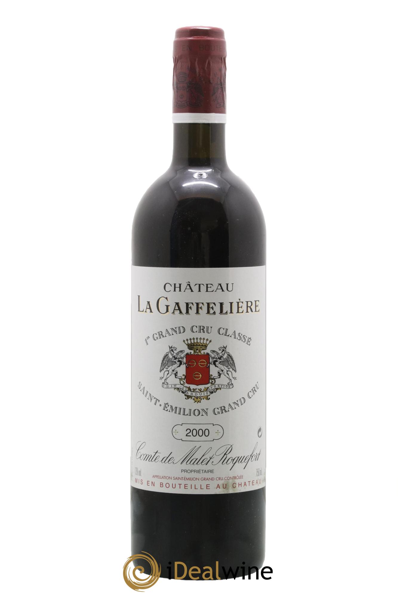 Château la Gaffelière 1er Grand Cru Classé B 2000 - Lot de 1 bouteille - 0