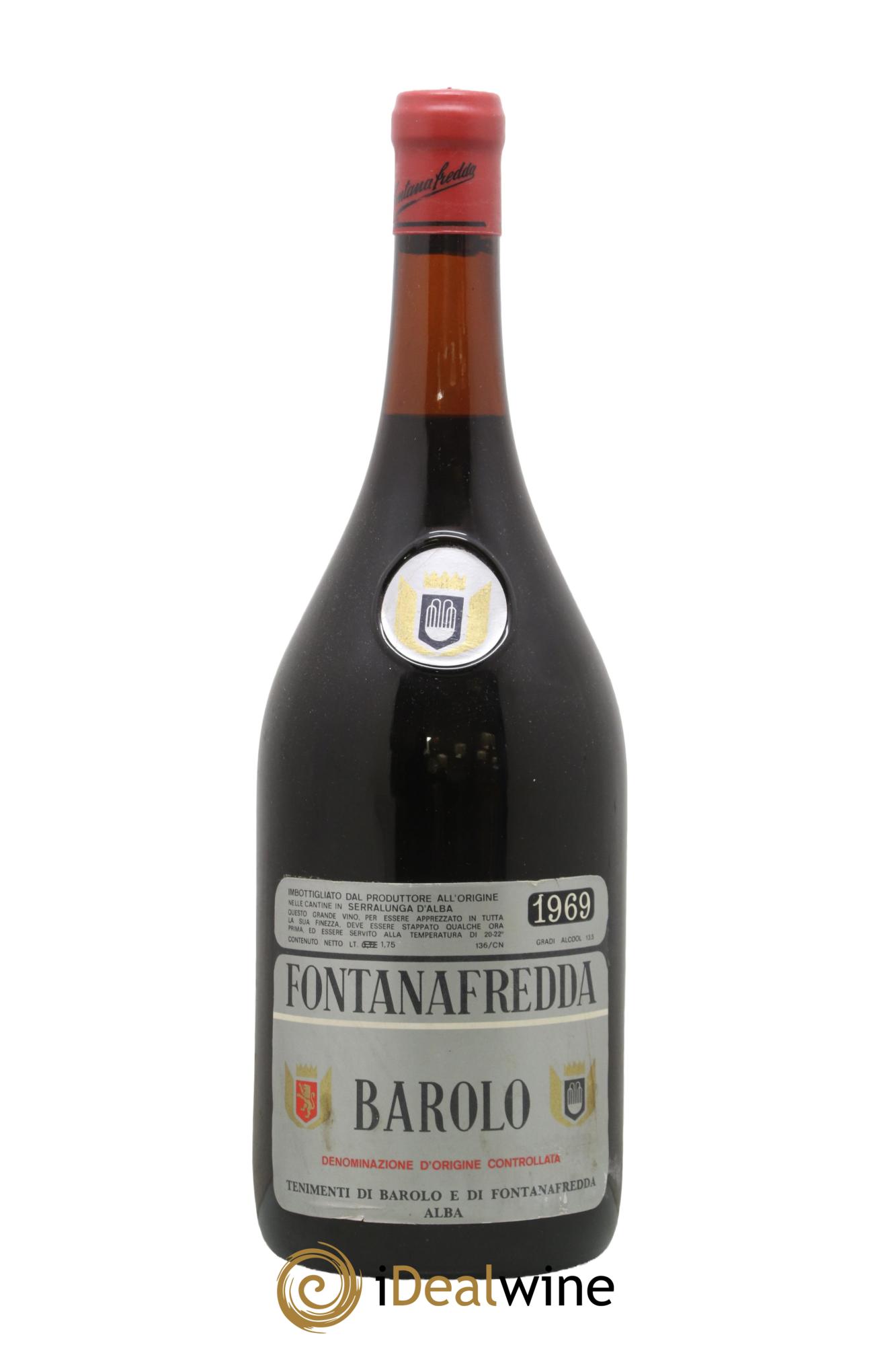 Barolo DOCG Fontanafredda 1969 - Lot de 1 magnum - 0